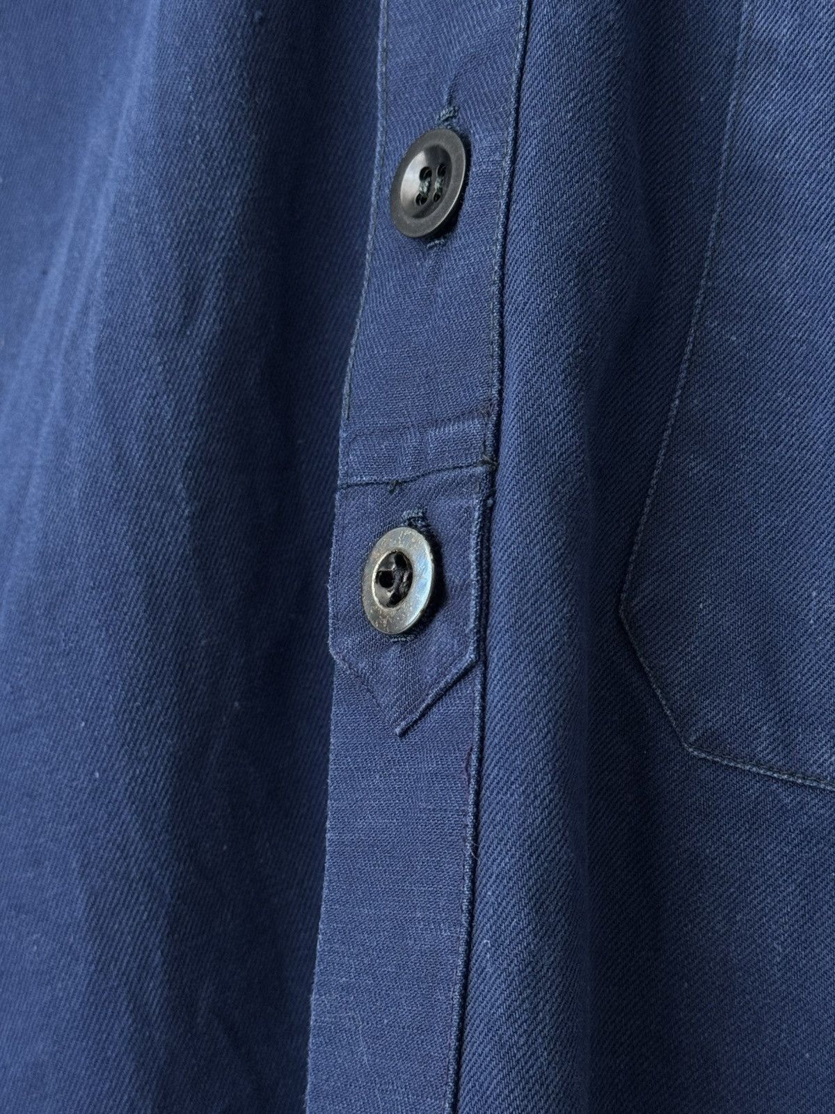 Vetra 1950s Vintage Swiss Workwear Railway Long Smock Coat Size US M / EU 48-50 / 2 - 6 Thumbnail