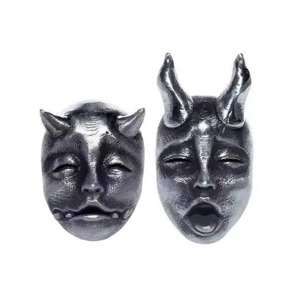 VIBE Retro Demon Punk Gothic Rock Earrings Size ONE SIZE - 2 Thumbnail