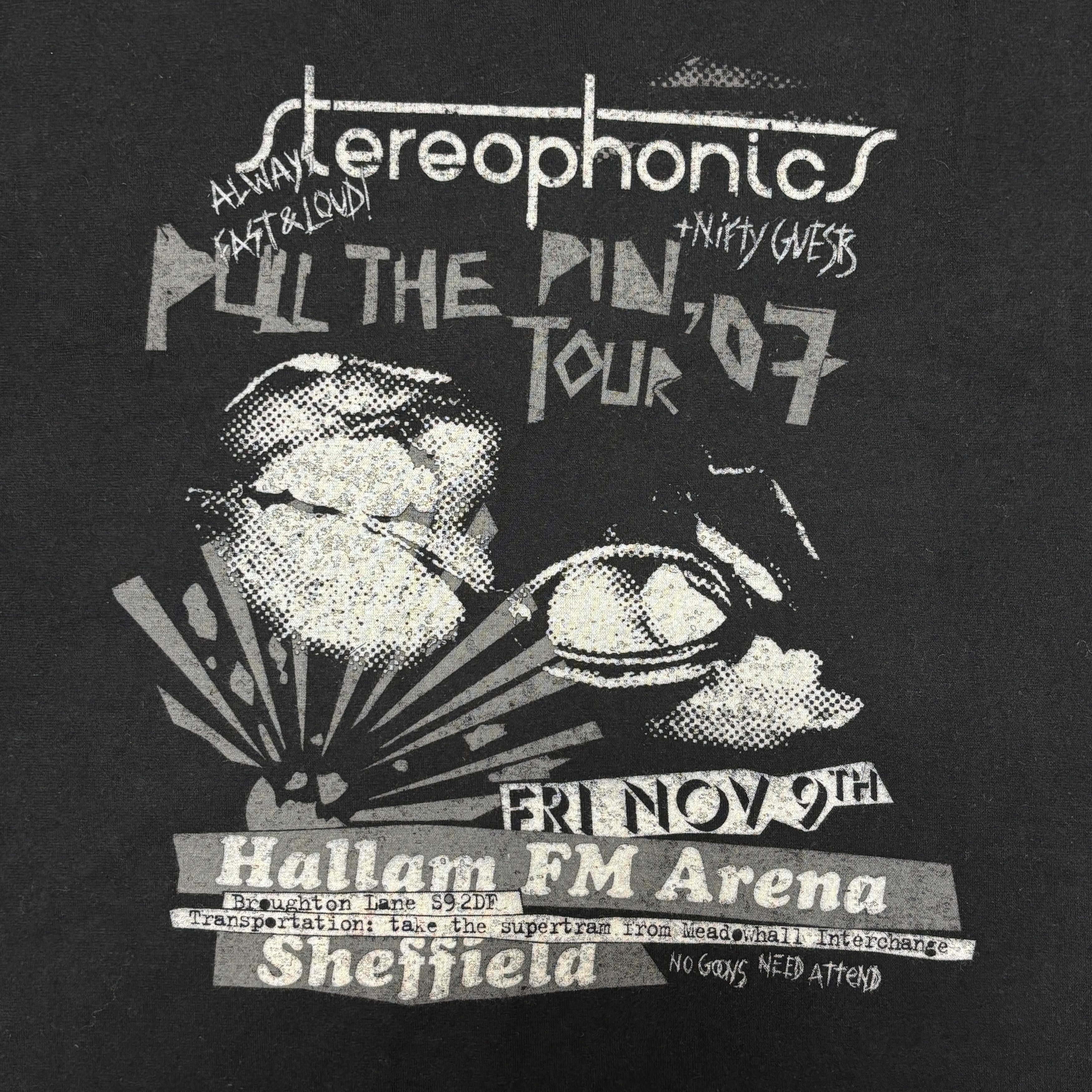 Band Tees × Vintage 00s Vintage Stereophonics Shirt Vintage Band Tees Radiohead Size US XL / EU 56 / 4 - 4 Thumbnail