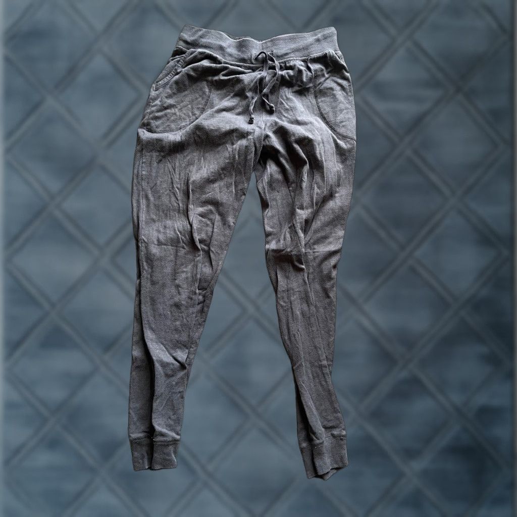 Reebok REEBOK Fleece Jogger Sweatpants with Pockets Women Medium Gray Activewear Tapered Size 32" / US 10 / IT 46 - 1 Thumbnail