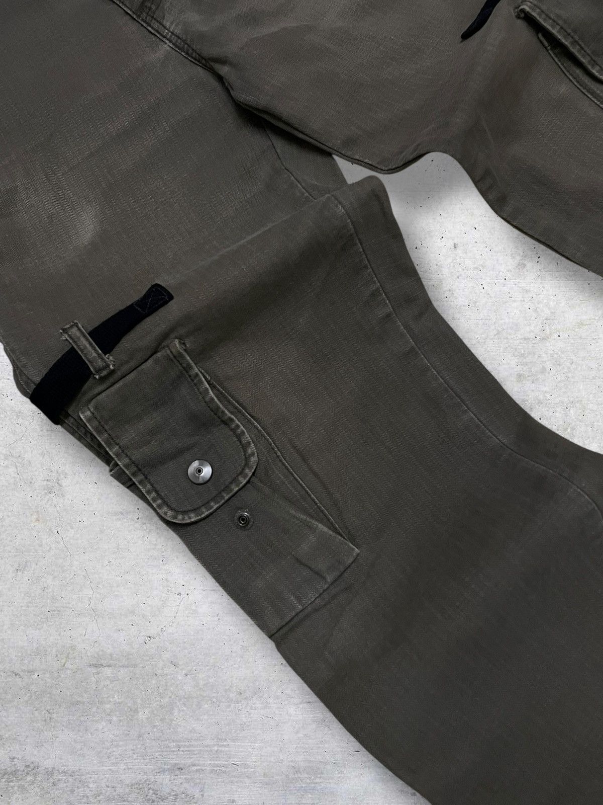 PPFM VINTAGE PPFM JAPAN DESIGNER 90S RARE UTILITY CARGO PANT Size US 30 / EU 46 - 9 Thumbnail