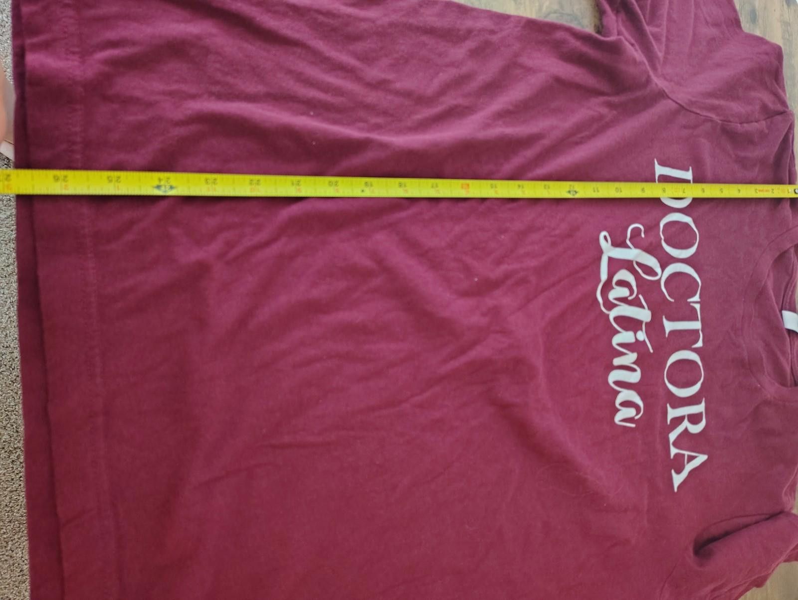 The Unbranded Brand 2 Bundle Lot Doctora Latina Top T Shirt Cotton Graduate PhD Size L / US 10 / IT 46 - 4 Thumbnail