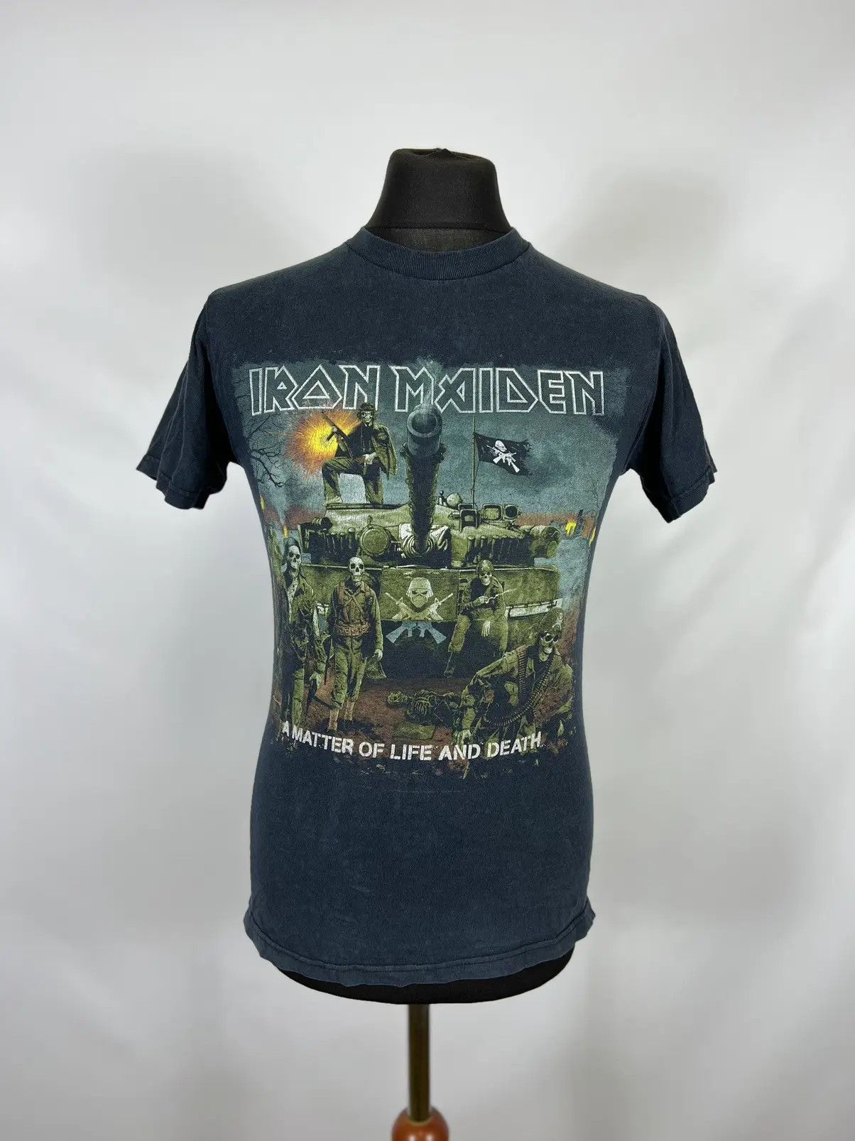 Band Tees × Iron Maiden × Vintage Vintage Iron Maiden tee Size US S / EU 44-46 / 1 - 1 Thumbnail