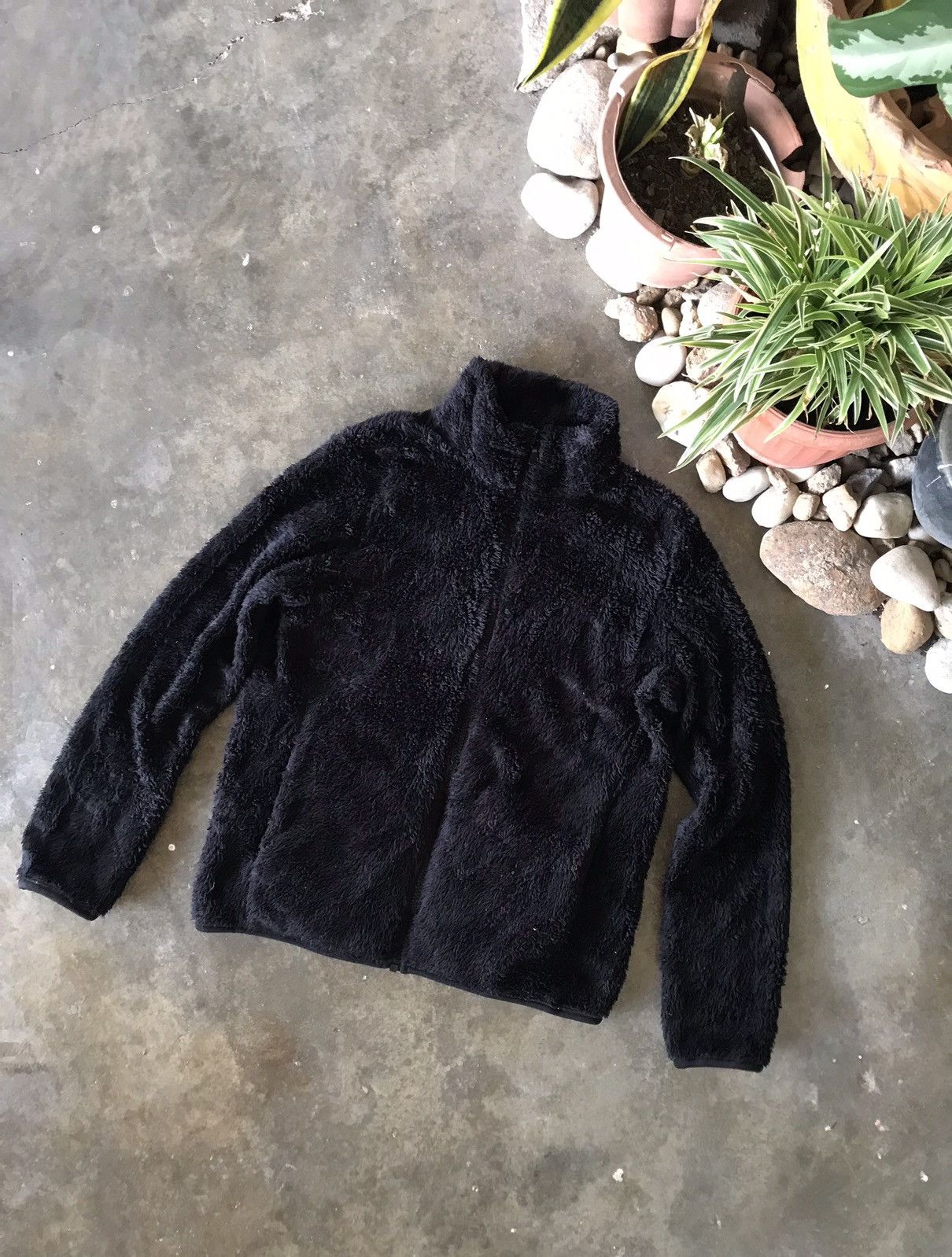 Japanese Brand × Uniqlo UNIQLO Design Deep pile Sherpa jacket Full Zipper 🔥 Size M / US 6-8 / IT 42-44 - 2 Thumbnail