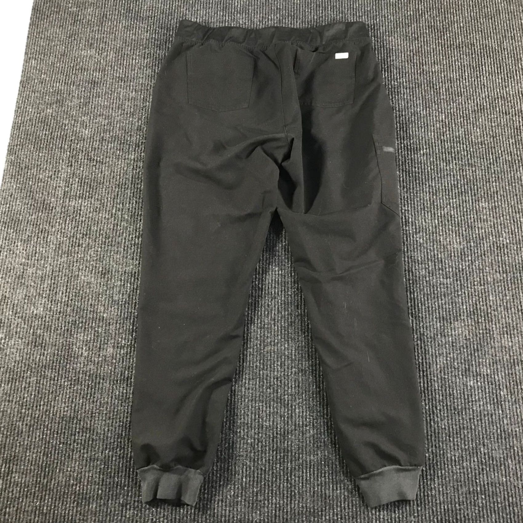 Vintage FIGS Technical Collection Black Jogger Scrub Pants XL-Tall W18SW200ST Women XS? XL-T? No, keep as XL-Tall. Size 40" / US 18 - 4 Thumbnail
