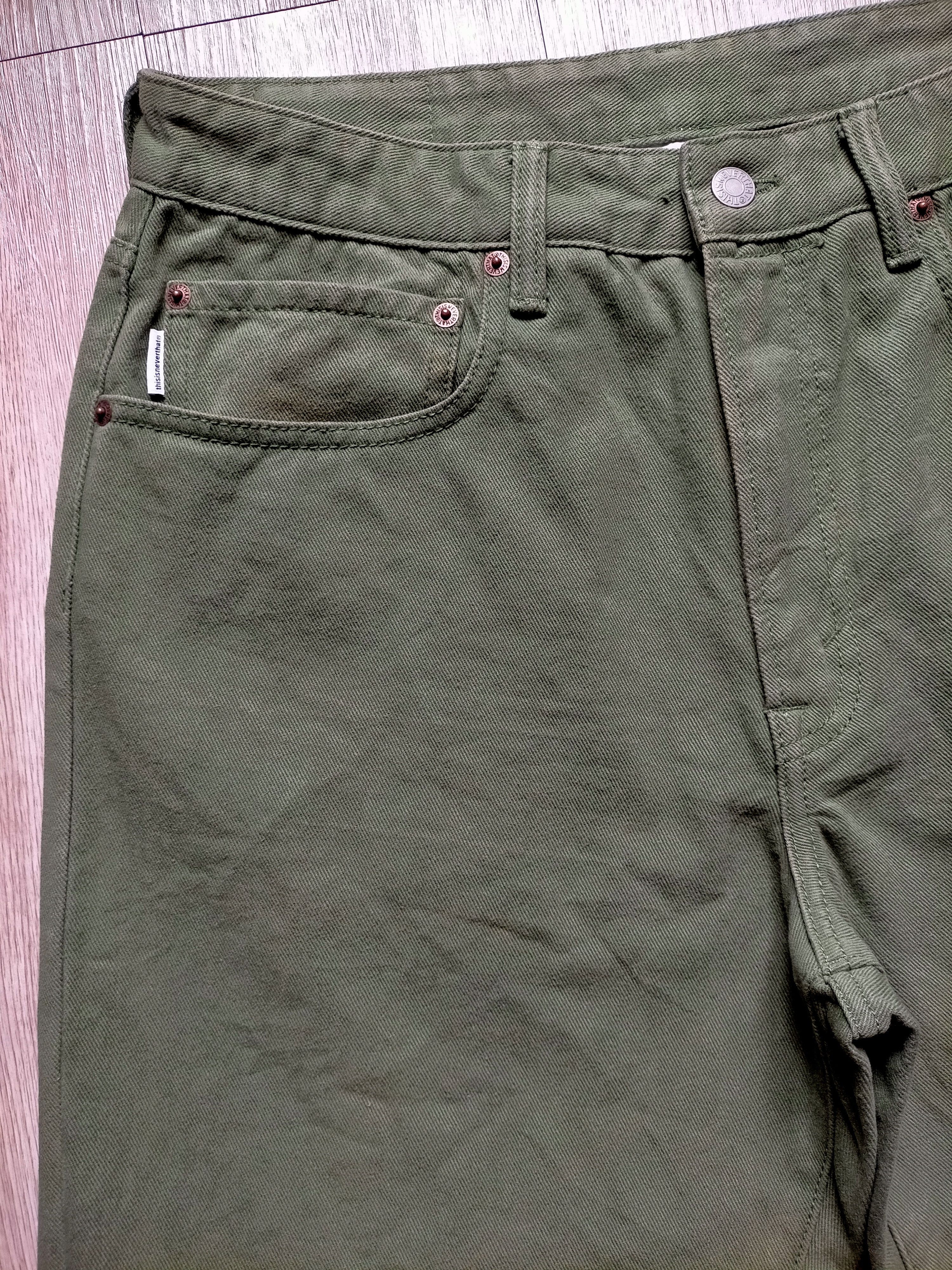 thisisneverthat Thisisneverthat Circa 2010 Reguar Fit Classic Jeans Size US 32 / EU 48 - 3 Thumbnail