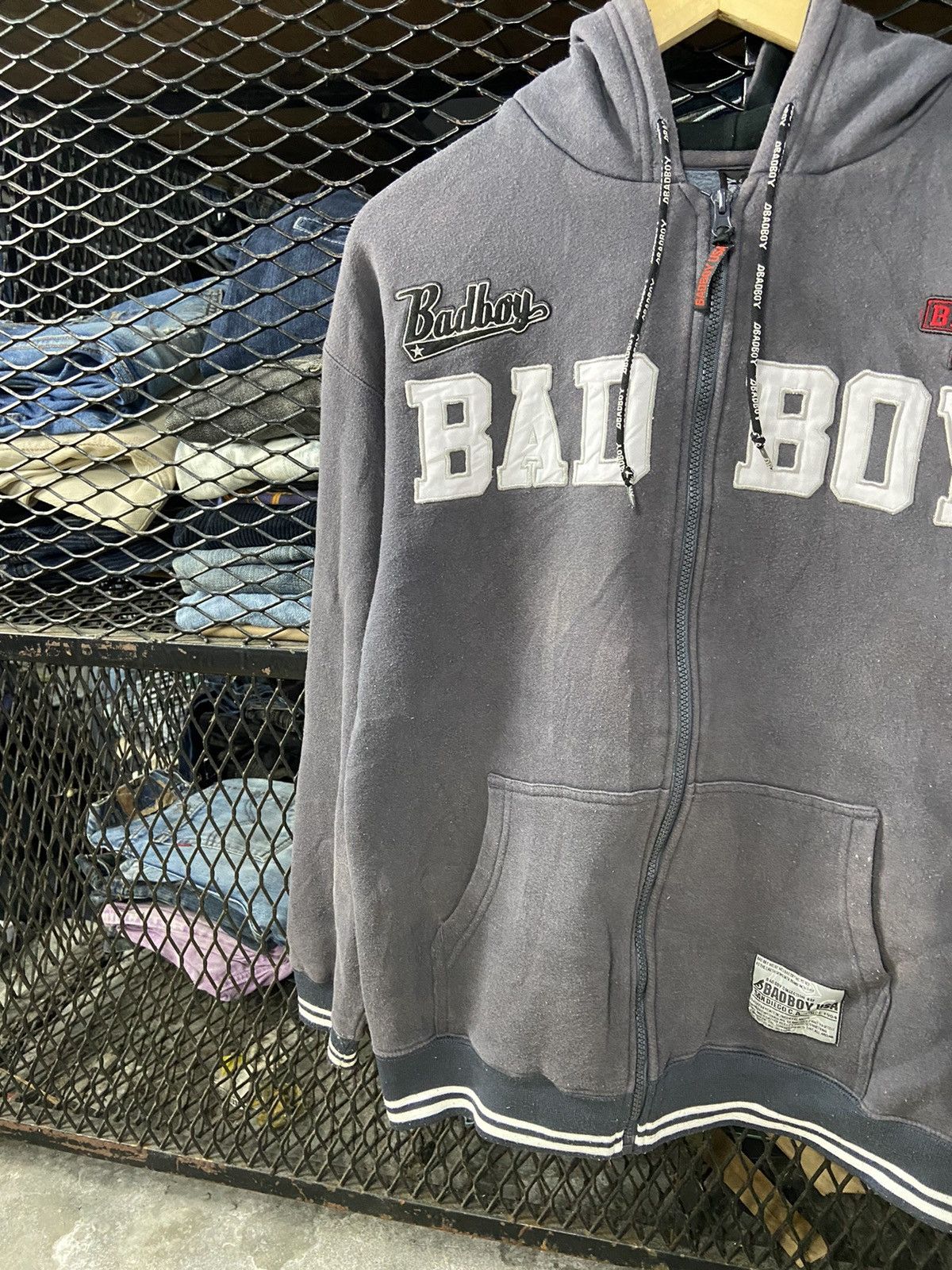 Other × Vintage VINTAGE BAD BOY SKATE HOODED Size US L / EU 52-54 / 3 - 2 Thumbnail