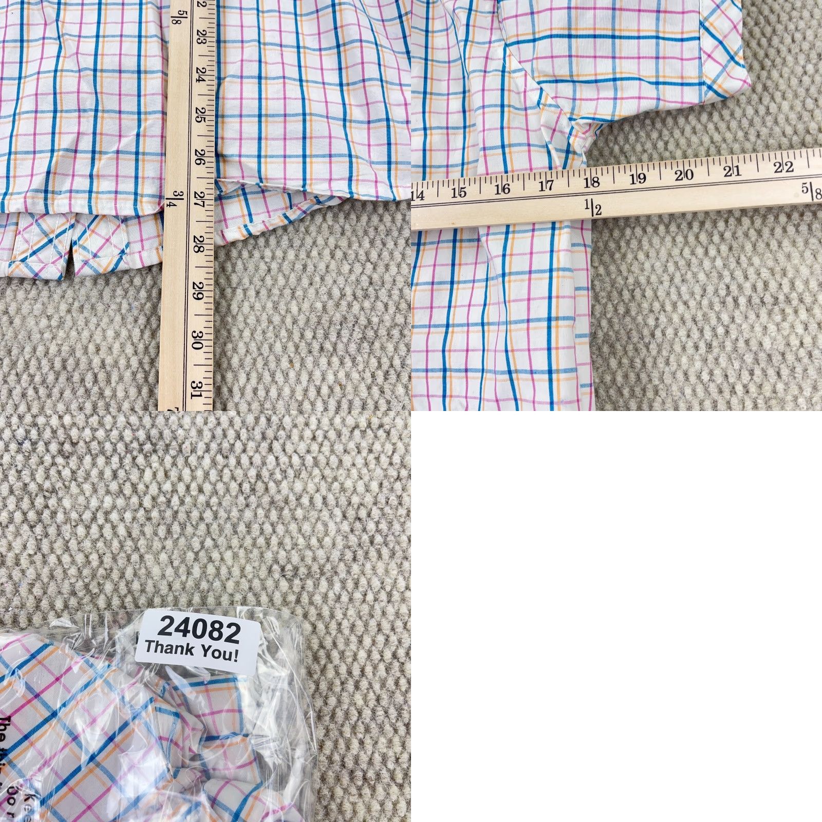 Vintage BIT & BRIDLE Western Shirt Women M Pearl Snap Embroidered Horse Plaid Cap Sleeve Button-Up, Casual All Seasons, Regular Fit Size M / US 6-8 / IT 42-44 - 8 Thumbnail