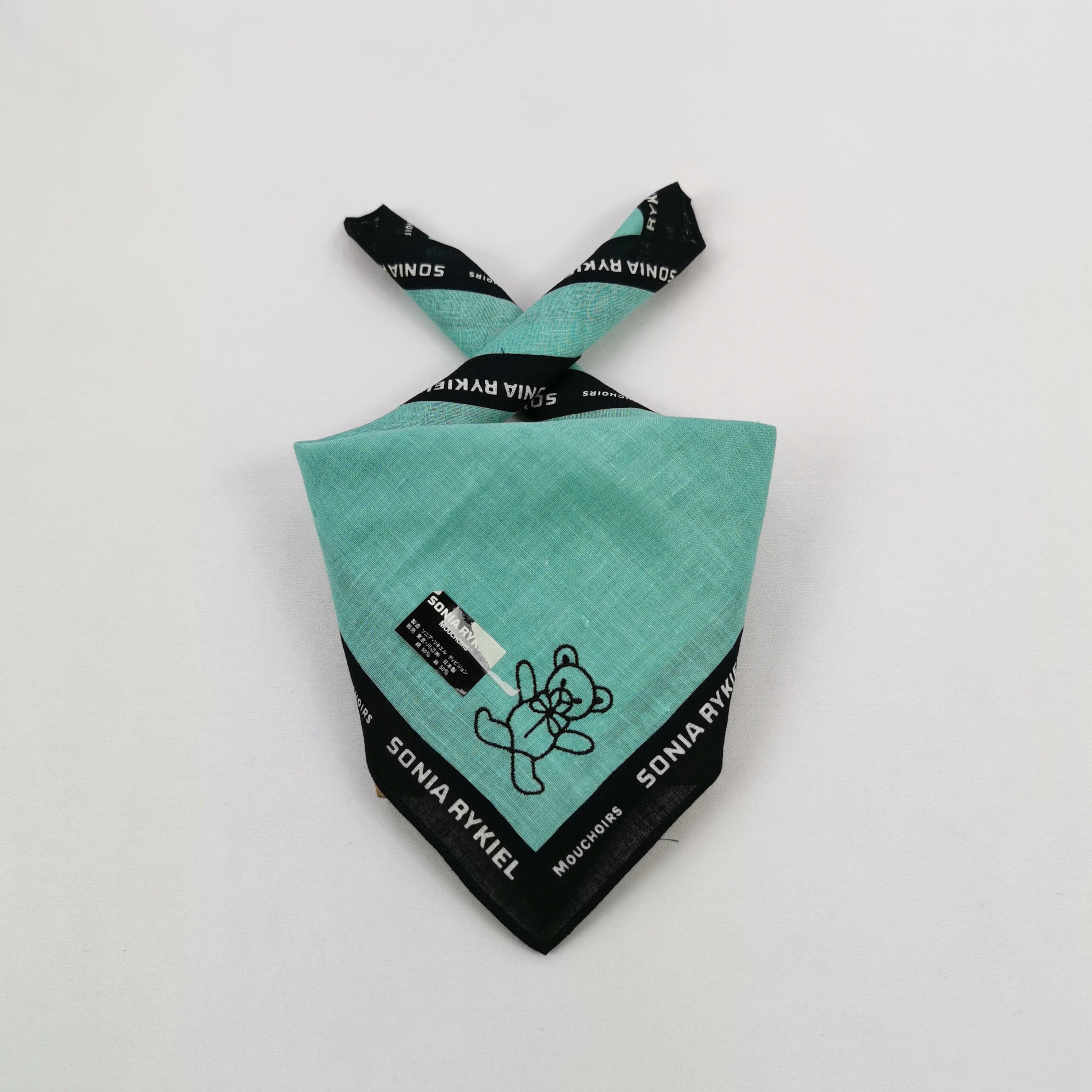 Sonia Rykiel BNWT Vintage Sonia Rykiel Handkerchief Pocket Square Bandana Size ONE SIZE - 1 Thumbnail