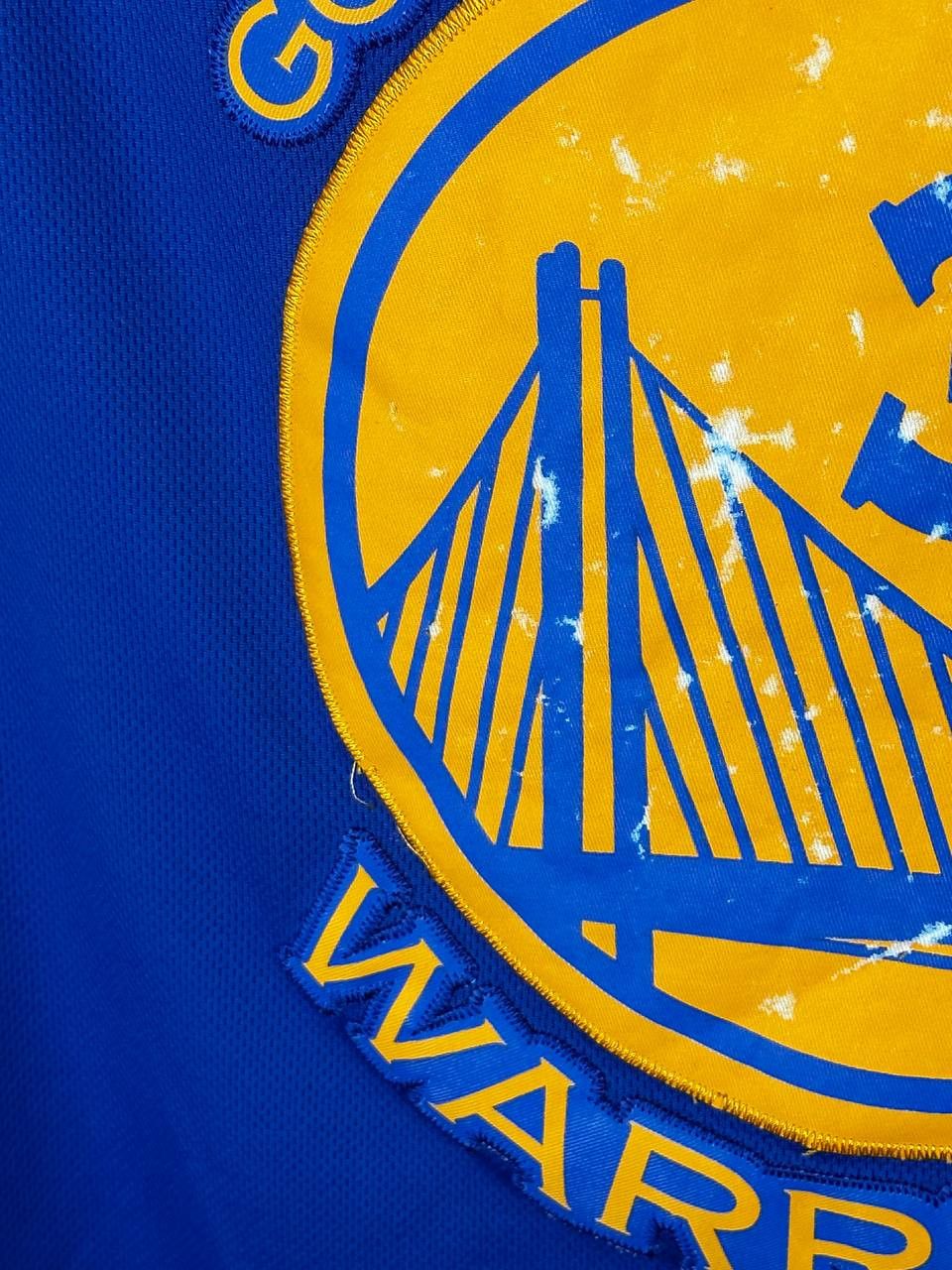 Adidas Golden State Warriors 30 Curry Adidas NBA Jersey Large Size US L / EU 52-54 / 3 - 9 Thumbnail
