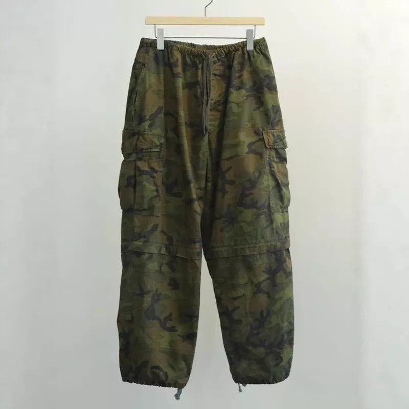 Comoli COMOLI CAMO MILITARY CONVERTIBLE PANTS SHORTS 26SS Size US 30 / EU 46 - 5 Thumbnail
