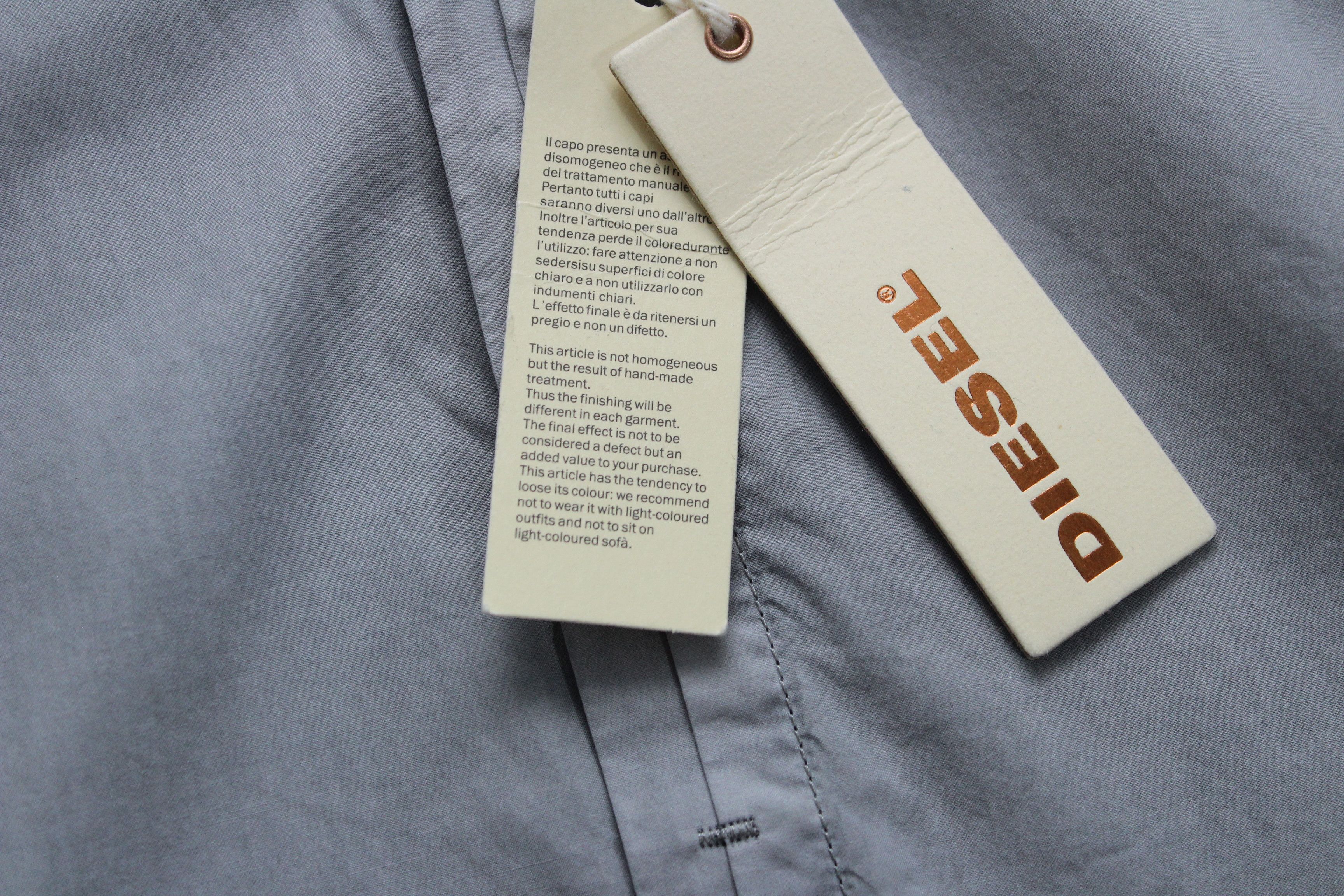 Diesel Diesel Shirts Mens Size XS Vintage Rare Hype Size US XS / EU 42 / 0 - 6 Thumbnail