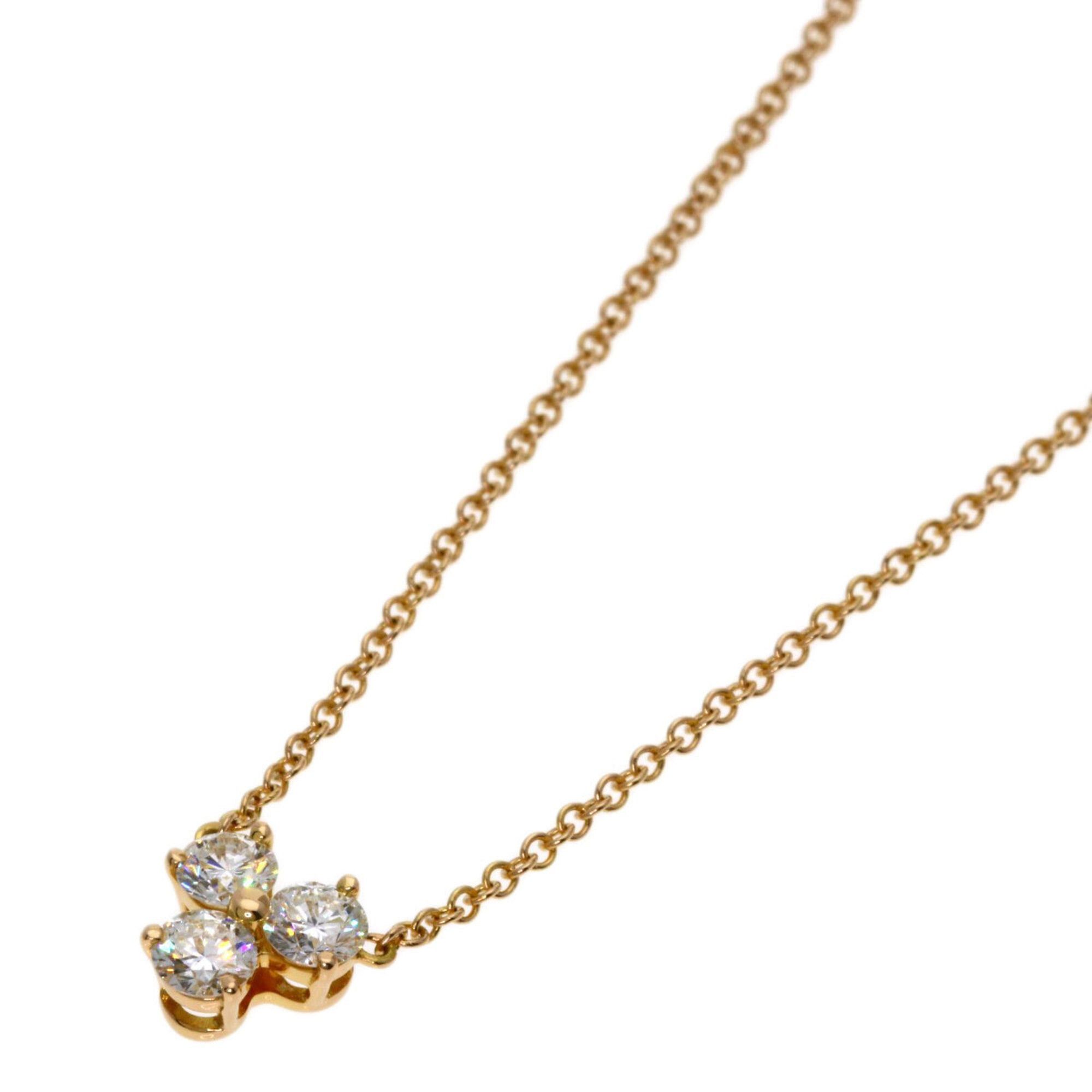 Tiffany & Co. Tiffany & Co. Aria 3-Piece Diamond Necklace, 18K Pink Gold, Women's Size ONE SIZE - 1 Thumbnail