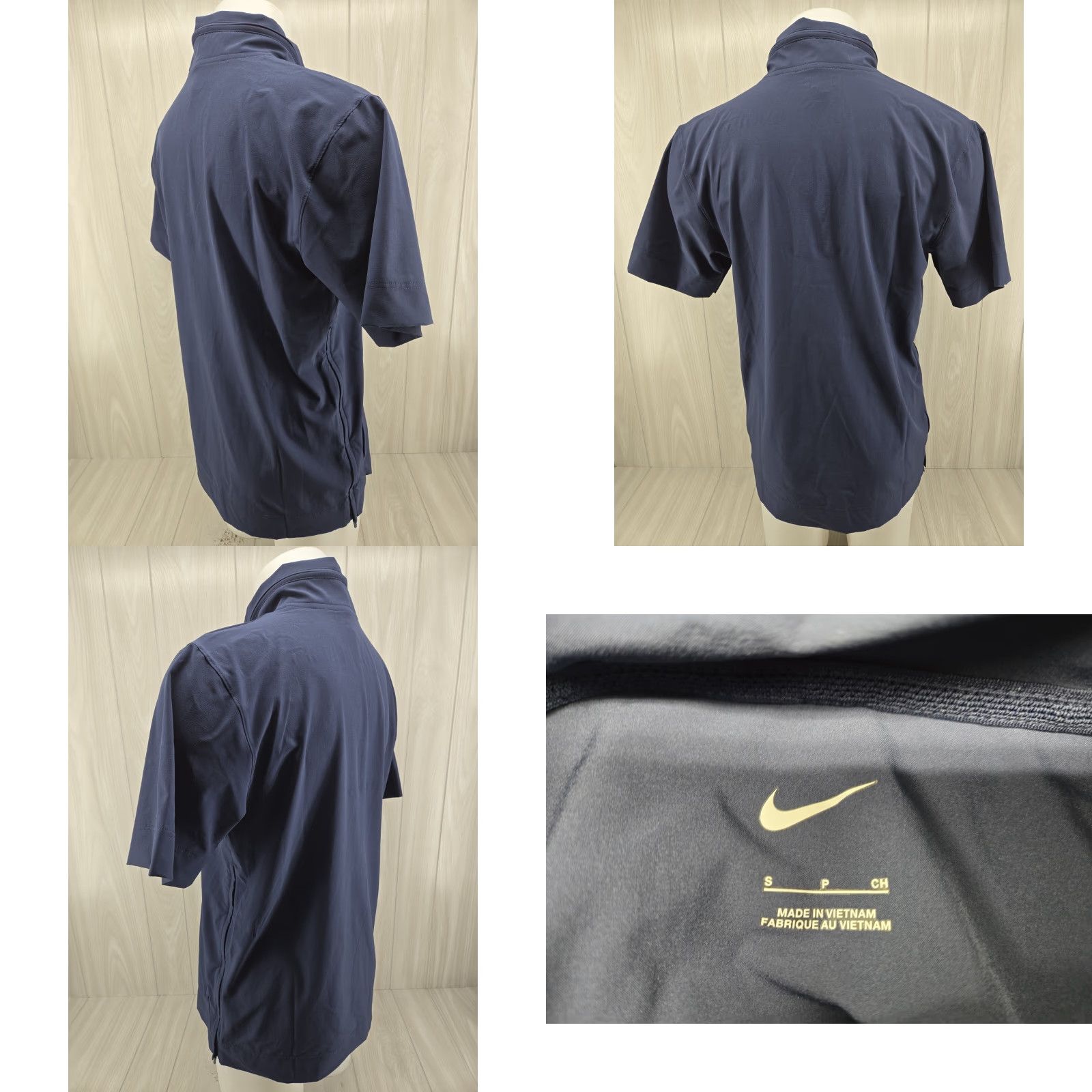 Nike Nike Wallace State Valleyball Windbreaker Jacket S Blue 1/4 Zip Men’s Small Size US S / EU 44-46 / 1 - 8 Thumbnail