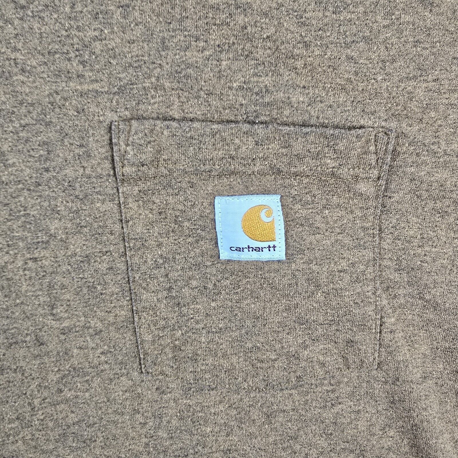 Carhartt CARHARTT Loose Fit Pocket T-Shirt Heather Brown Mens 2XL Size US XXL / EU 58 / 5 - 4 Thumbnail