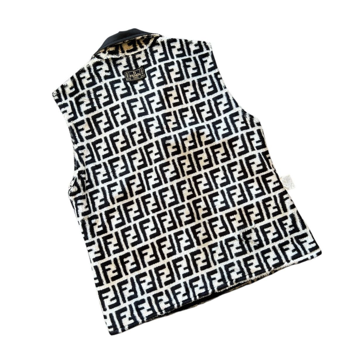 Fendi 🔥 Vintage Fendi Reversible Vest Size US M / EU 48-50 / 2 - 5 Thumbnail
