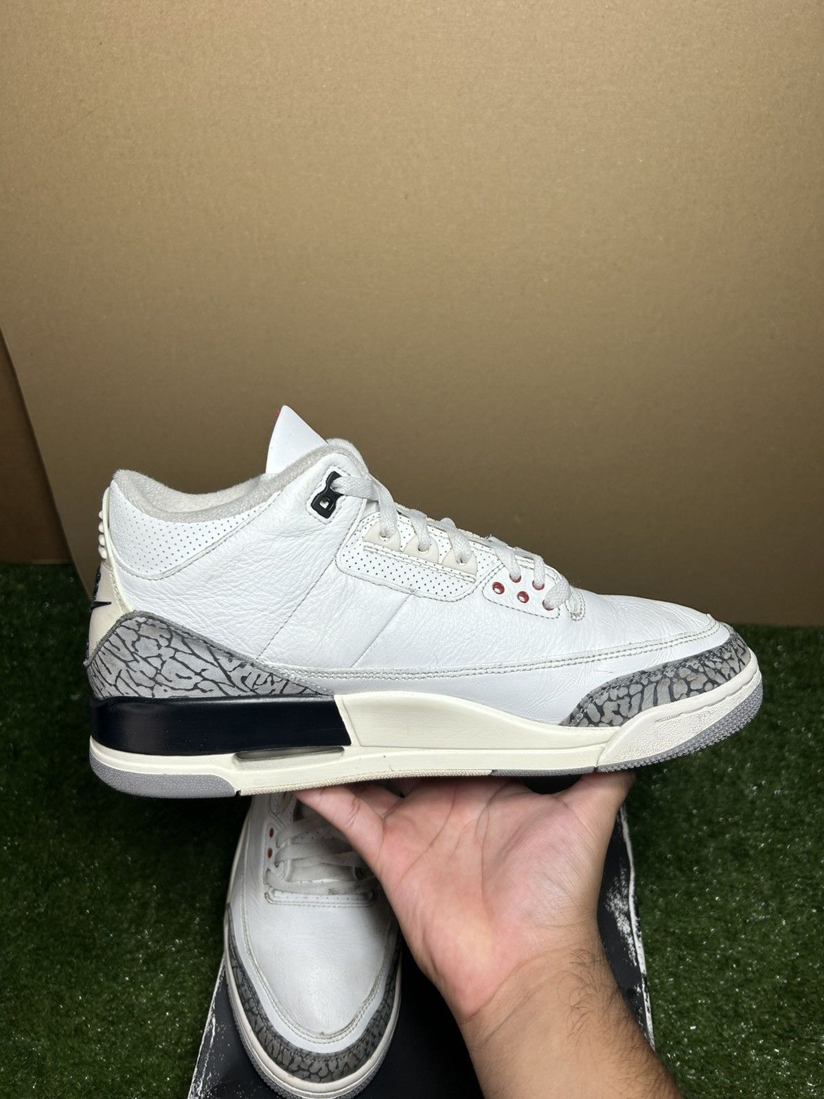 Jordan Brand Jordan 3 white cement reimagine Size US 11 / EU 44 - 4 Thumbnail