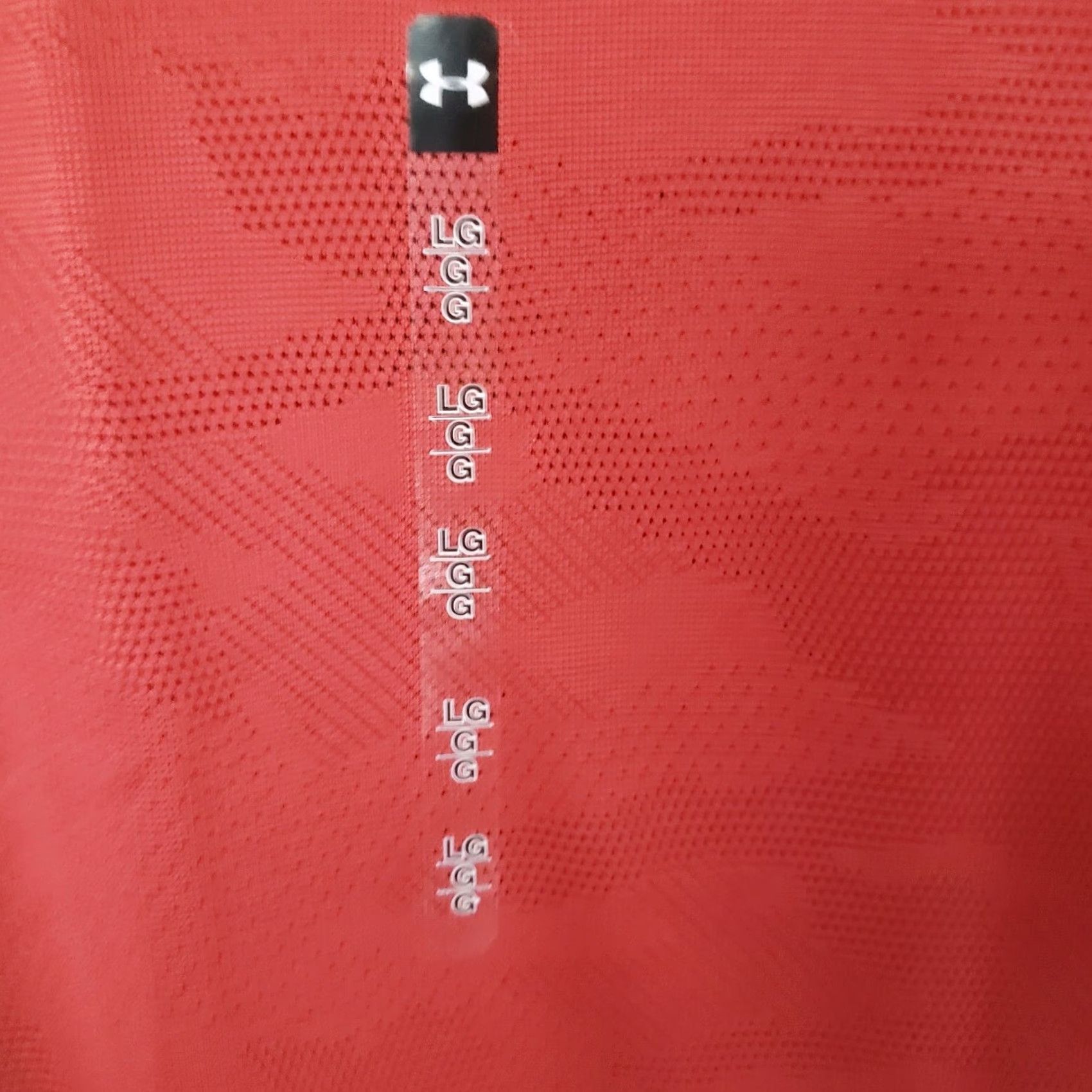 Under Armour Under Armour Heat Gear Loose Fit Anti-Odor Perforated Shirt Mens L Red New Size US L / EU 52-54 / 3 - 3 Thumbnail