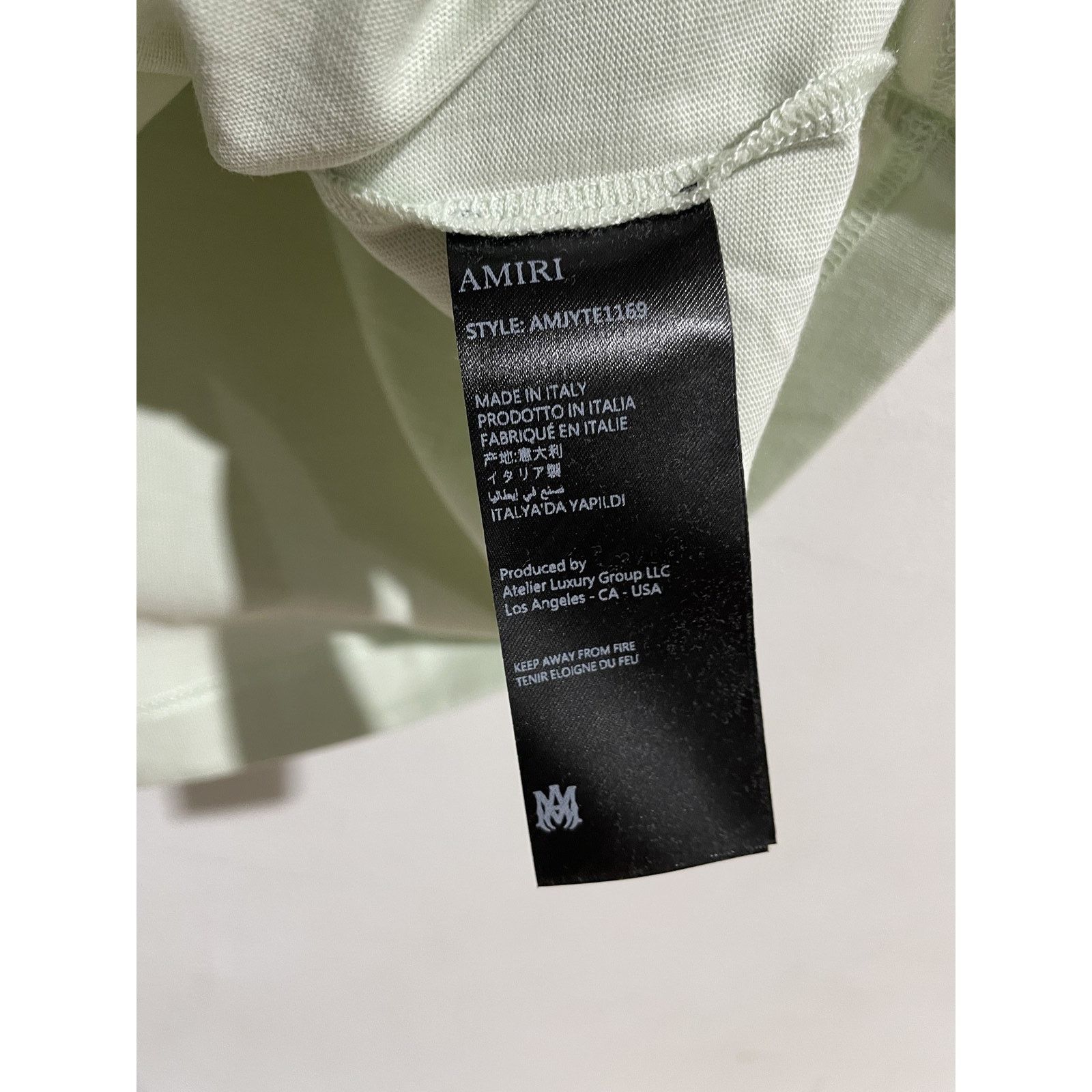 Amiri AMIRI JAZZ WOLF TEE SIZE M NEW Size US M / EU 48-50 / 2 - 4 Thumbnail