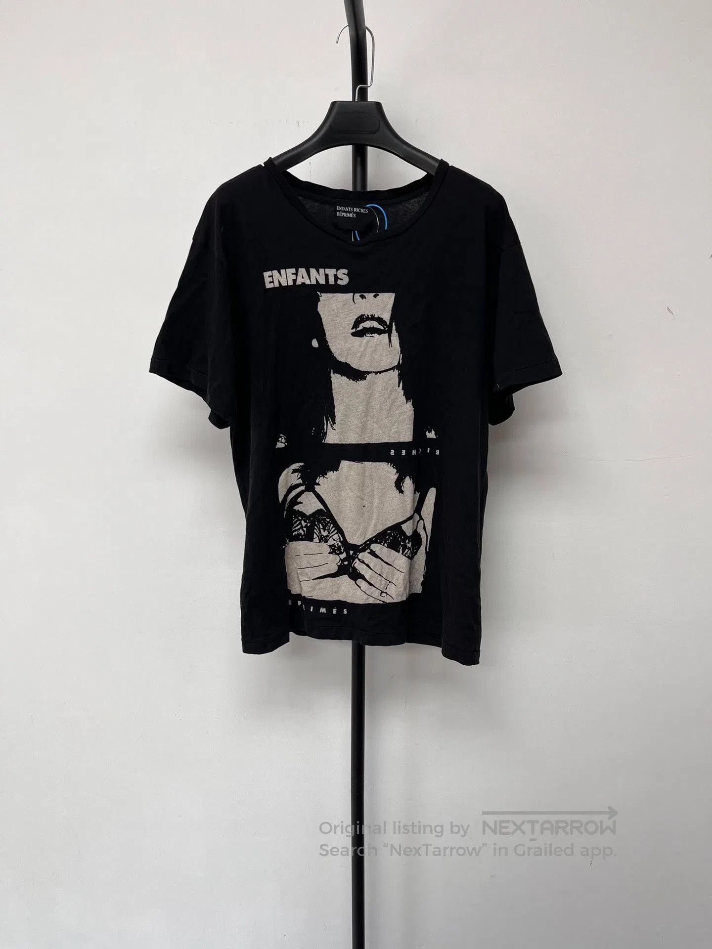 Enfants Riches Deprimes Enfants Riches Deprimes Black Portrait T. Size L / US 10 / IT 46 - 1 Thumbnail