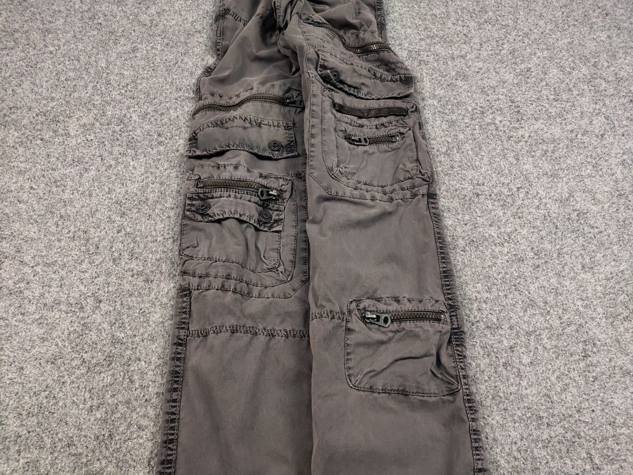 Hysteric Glamour Vintage if six was nine Style Y2K Faded Baggy Cargo Pants Size US 32 / EU 48 - 8 Thumbnail