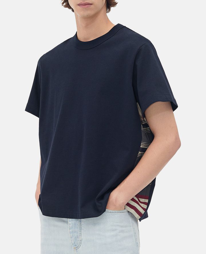 Bottega Veneta SILK AND COTTON T-SHIRT Size US M / EU 48-50 / 2 - 1 Thumbnail