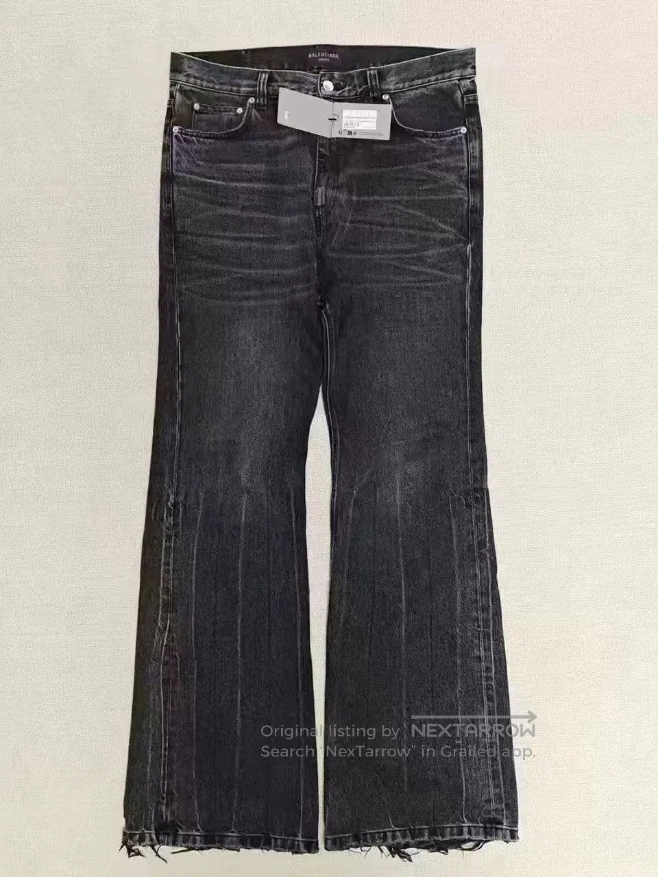 Balenciaga Balenciaga Flared Denim Pants Size M. Size US 30 / EU 46 - 1 Thumbnail