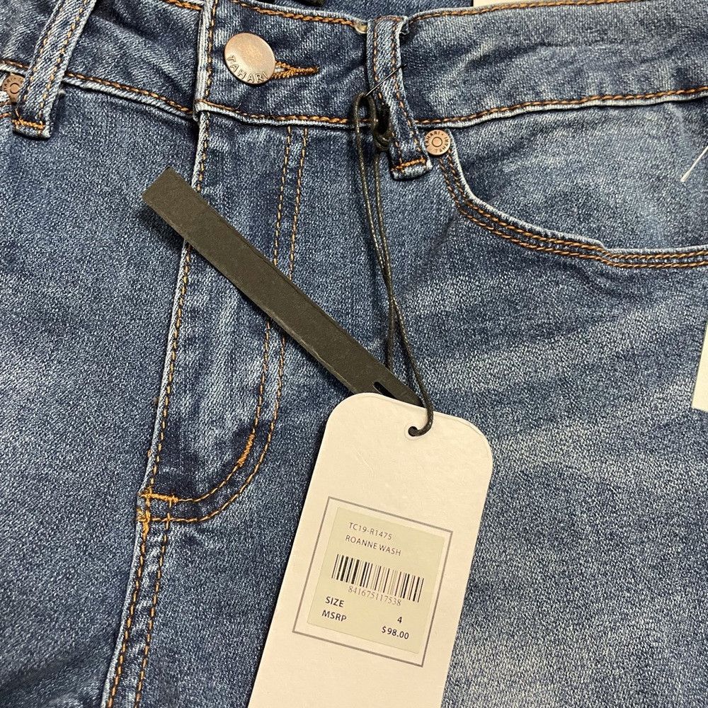 Elie Tahari NWT New Tahari Classic Skinny Jeans Roanne Wash Size 27 US Size 27" / US 4 / IT 40 - 8 Thumbnail