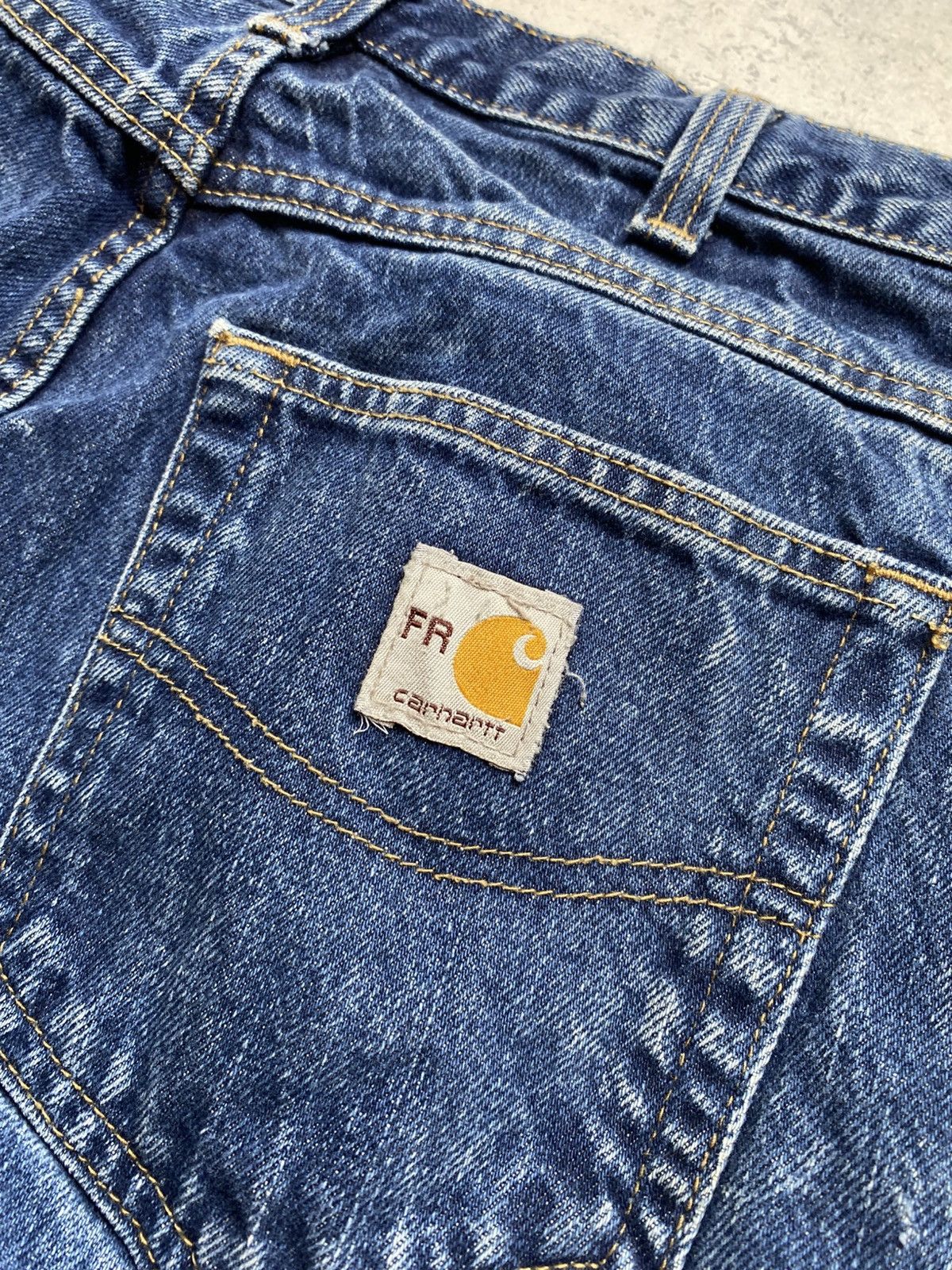 Carhartt Carhartt Jeans Men's 32x30 Blue Denim FR Flame Resistant ARC Size US 32 / EU 48 - 11 Thumbnail