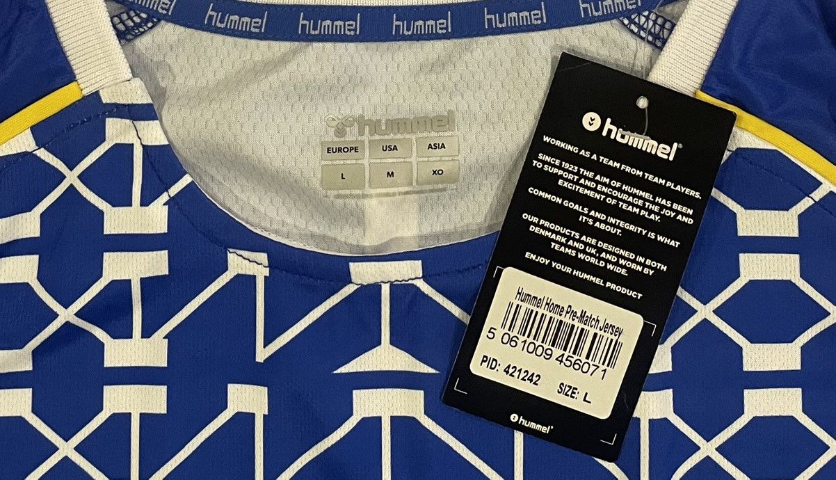 Hummel New! Hummel 2023/24 Everton FC Soccer Jersey Men’s Medium Size US M / EU 48-50 / 2 - 2 Thumbnail