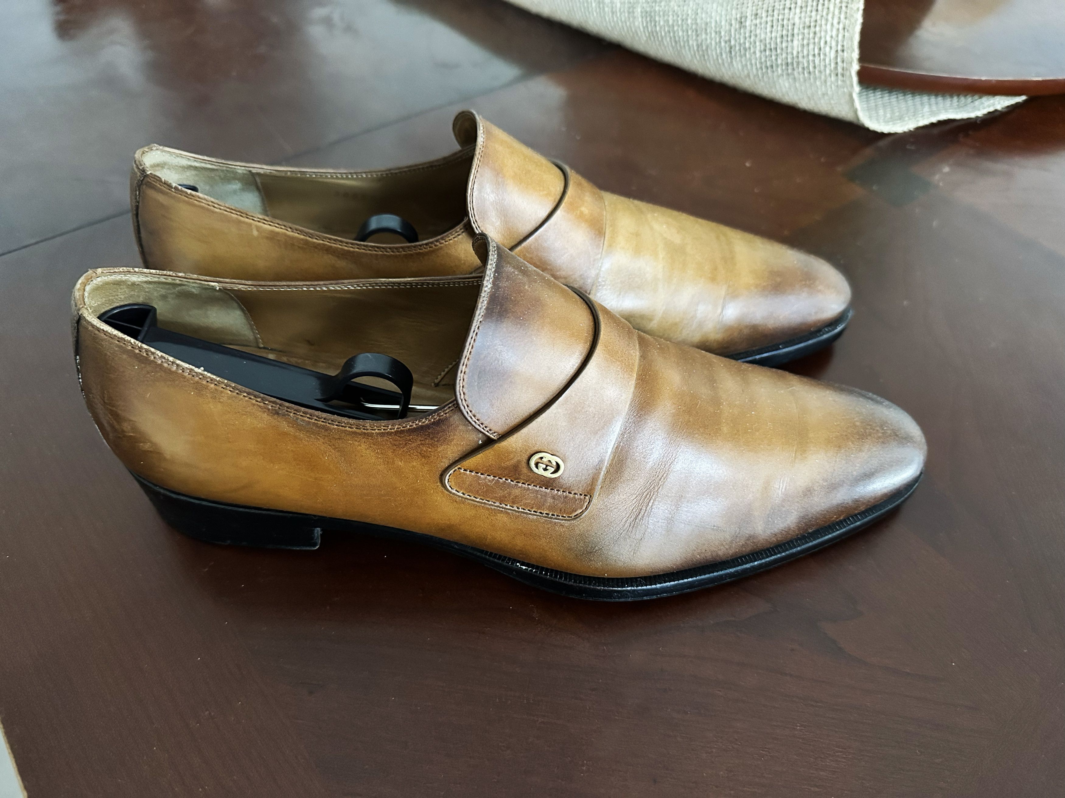 Gucci Gucci Calfskin Interlocking G Slip-On Loafers Size US 10 / EU 43 - 3 Thumbnail