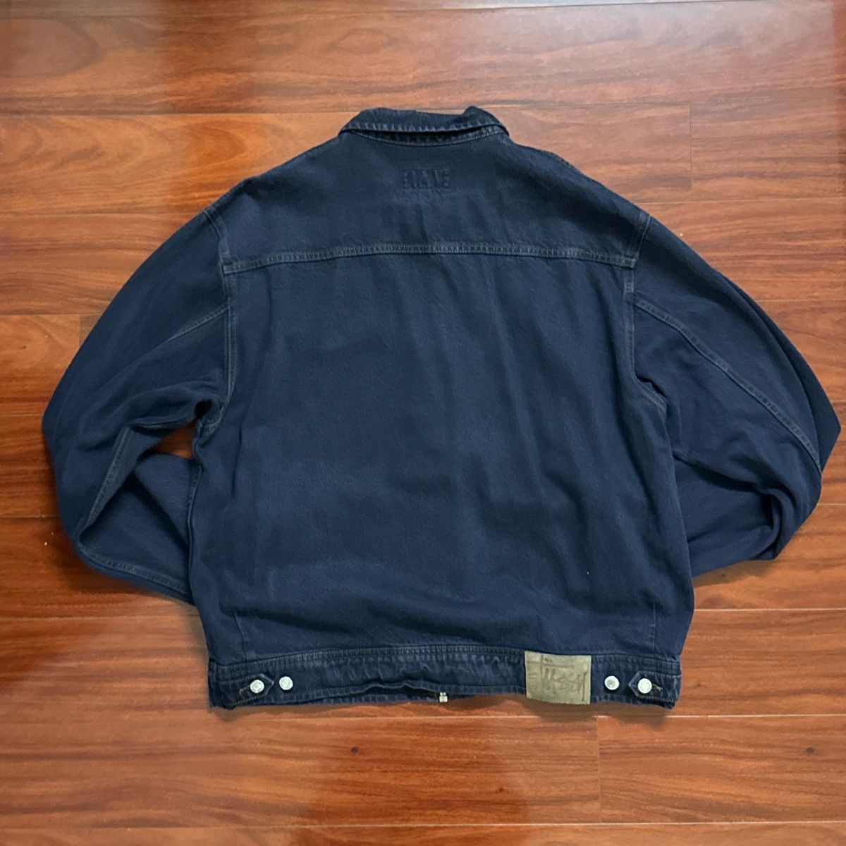 Stussy Stussy Zip Work Denim Jacket Size US XL / EU 56 / 4 - 2 Thumbnail