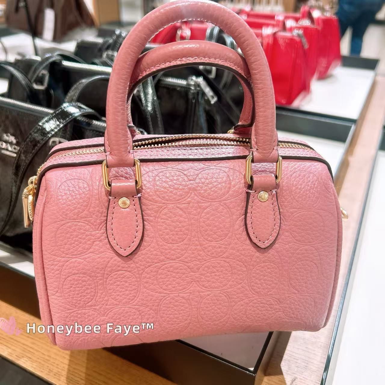 Coach Mini Rowan Crossbody Bag In Signature Leather CCF28 Size ONE SIZE - 2 Thumbnail