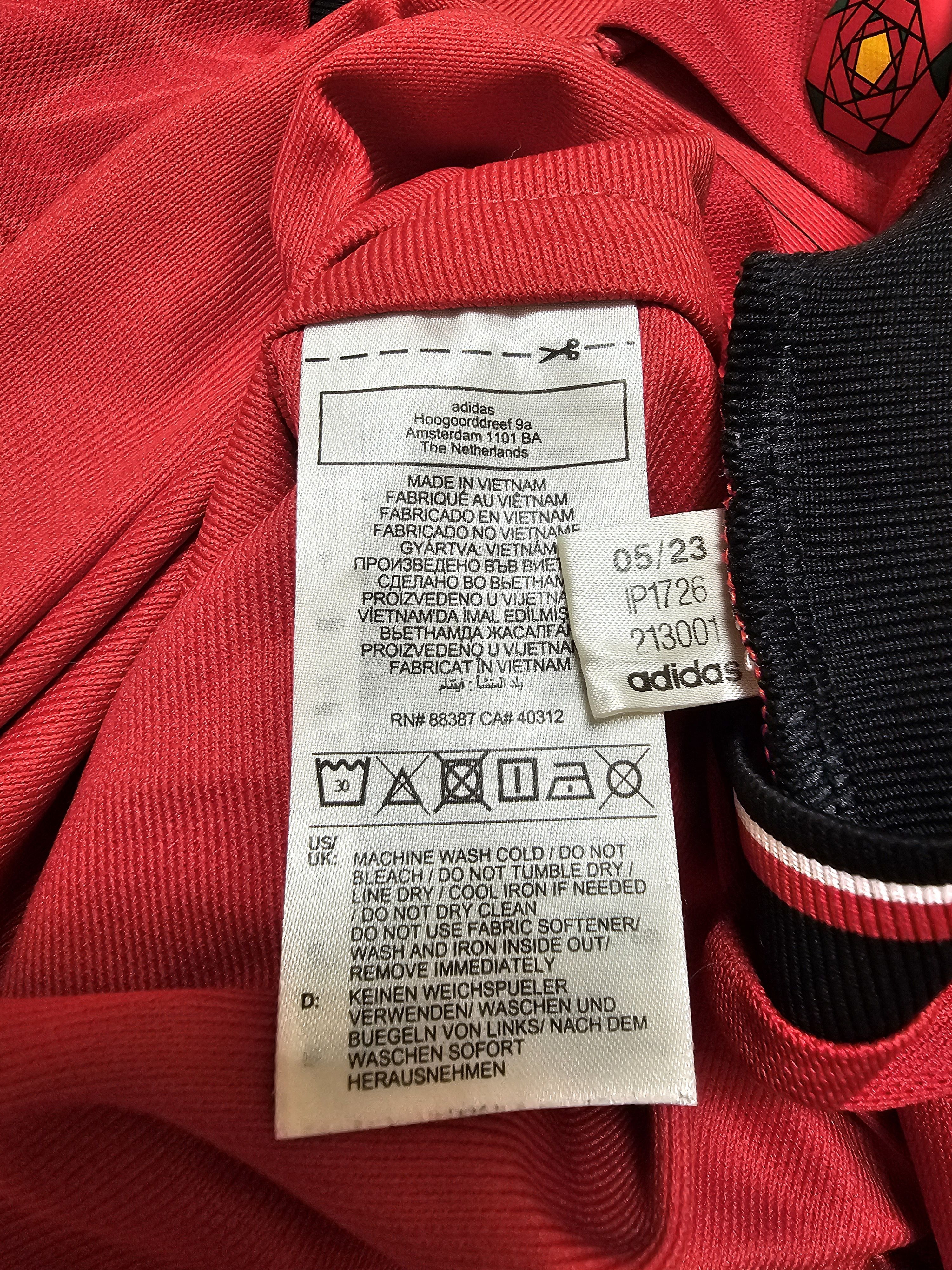 Adidas × All Sport MANCHESTER UNITED 2023 2024 HOME FOOTBALL SOCCER JERSEY Size US XL / EU 56 / 4 - 6 Thumbnail