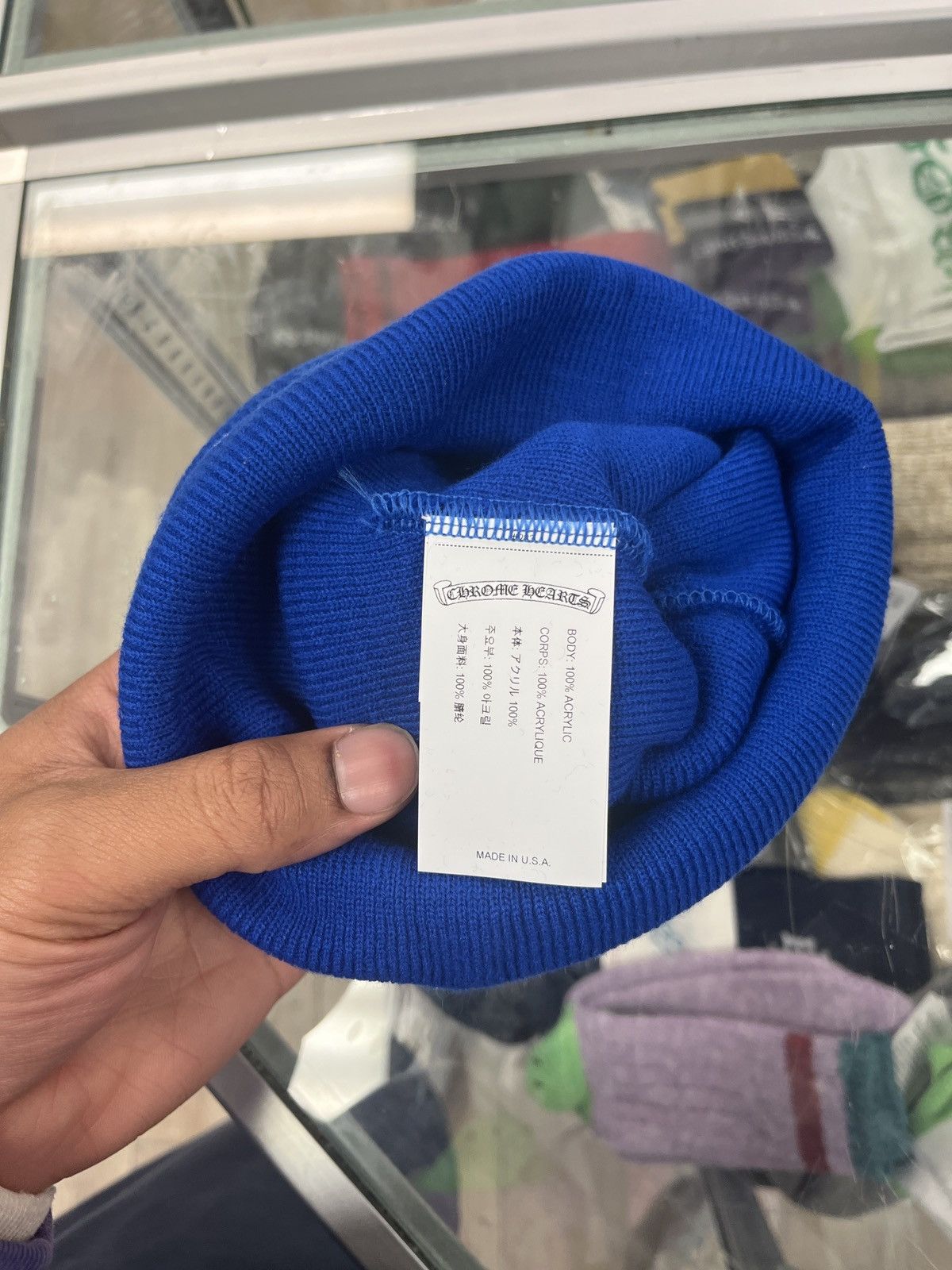 Chrome Hearts Chrome Hearts Beanie Size ONE SIZE - 5 Thumbnail