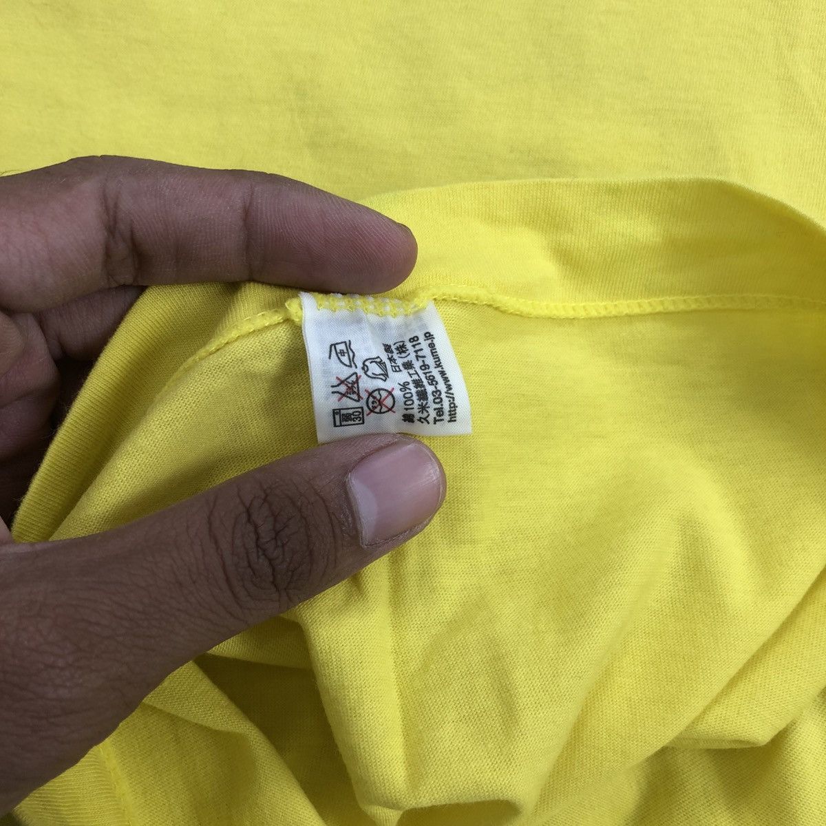 Bape × Vintage Vintage Bape x 24 Hour Television Iconic Logo Yellow Tee Size US M / EU 48-50 / 2 - 6 Thumbnail