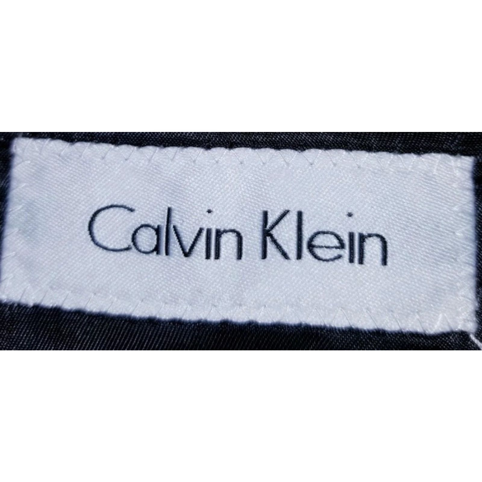Calvin Klein Calvin Klein Sport Coat Jacket - Check Flannel Wool - 50L Multicolor - Long - Two Button - Men Size US M / EU 48-50 / 2 - 6 Thumbnail