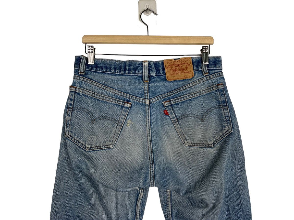 Levi's 🔥80s VINTAGE LEVIS 501 DISTRESS DENIM Size US 32 / EU 48 - 9 Thumbnail