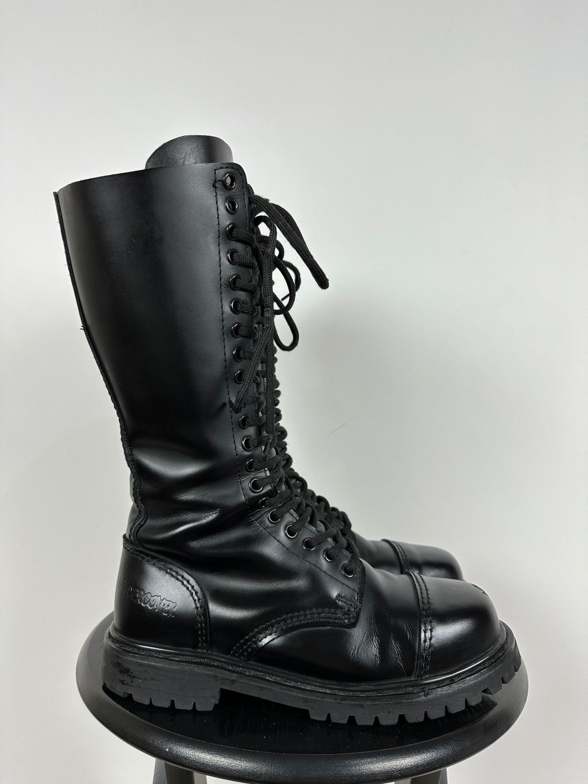 Vintage Vintage Undercover High Leather Steel Toe England Boots Size US 7.5 / EU 40-41 - 2 Thumbnail