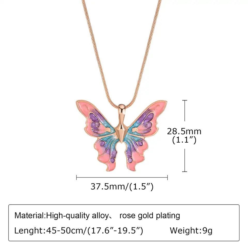 Other Vivid Butterfly Necklace Size ONE SIZE - 2 Thumbnail