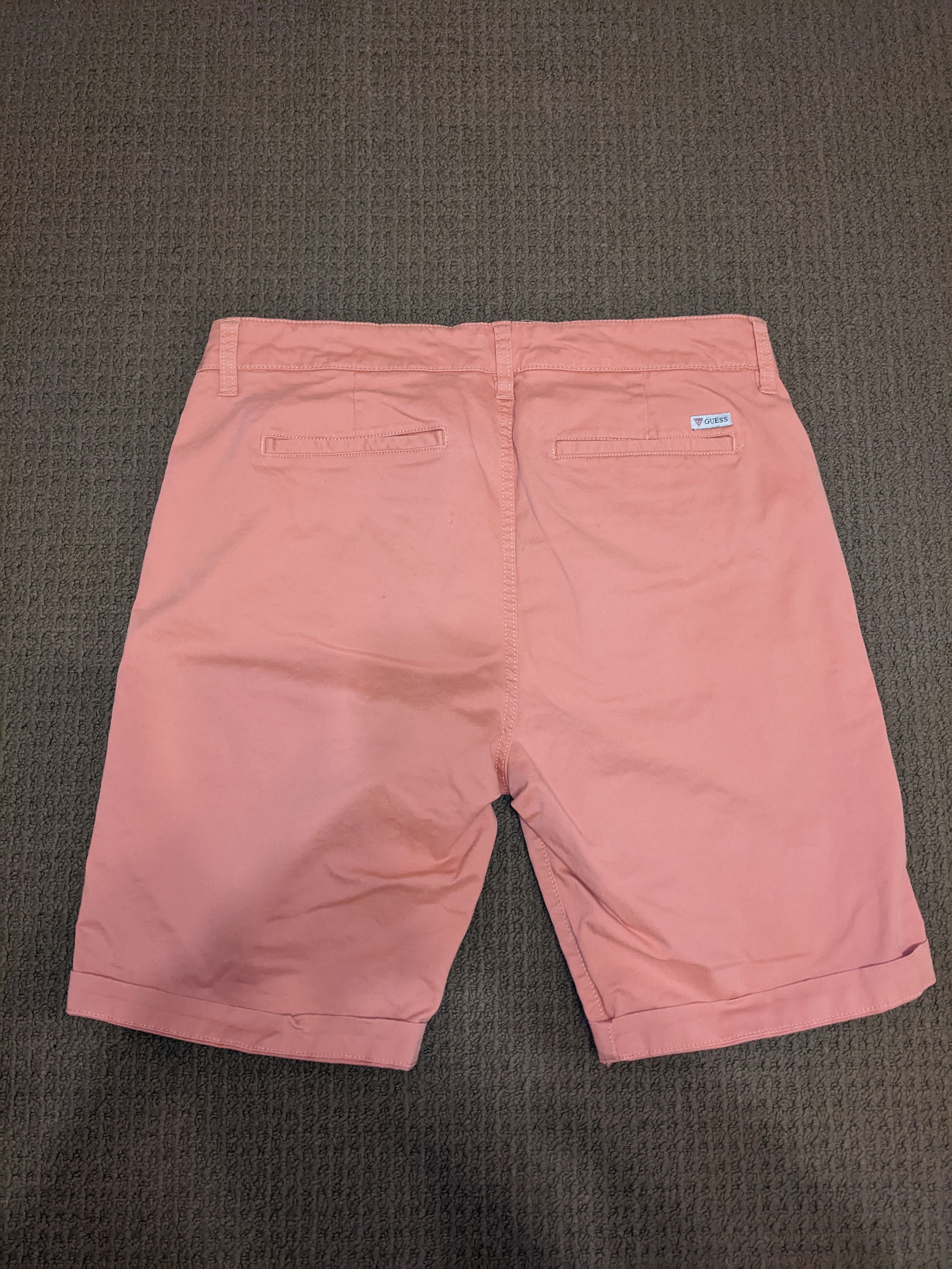 Guess Pink/Light Orange Guess Shorts Size US 28 / EU 44 - 2 Thumbnail