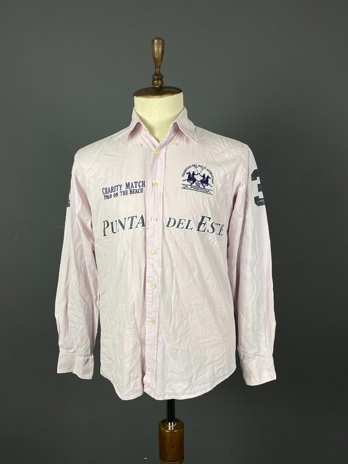 La Martina La Martina Buenos Aires Special Event Shirt M 41-42 Size US L / EU 52-54 / 3 - 1 Thumbnail