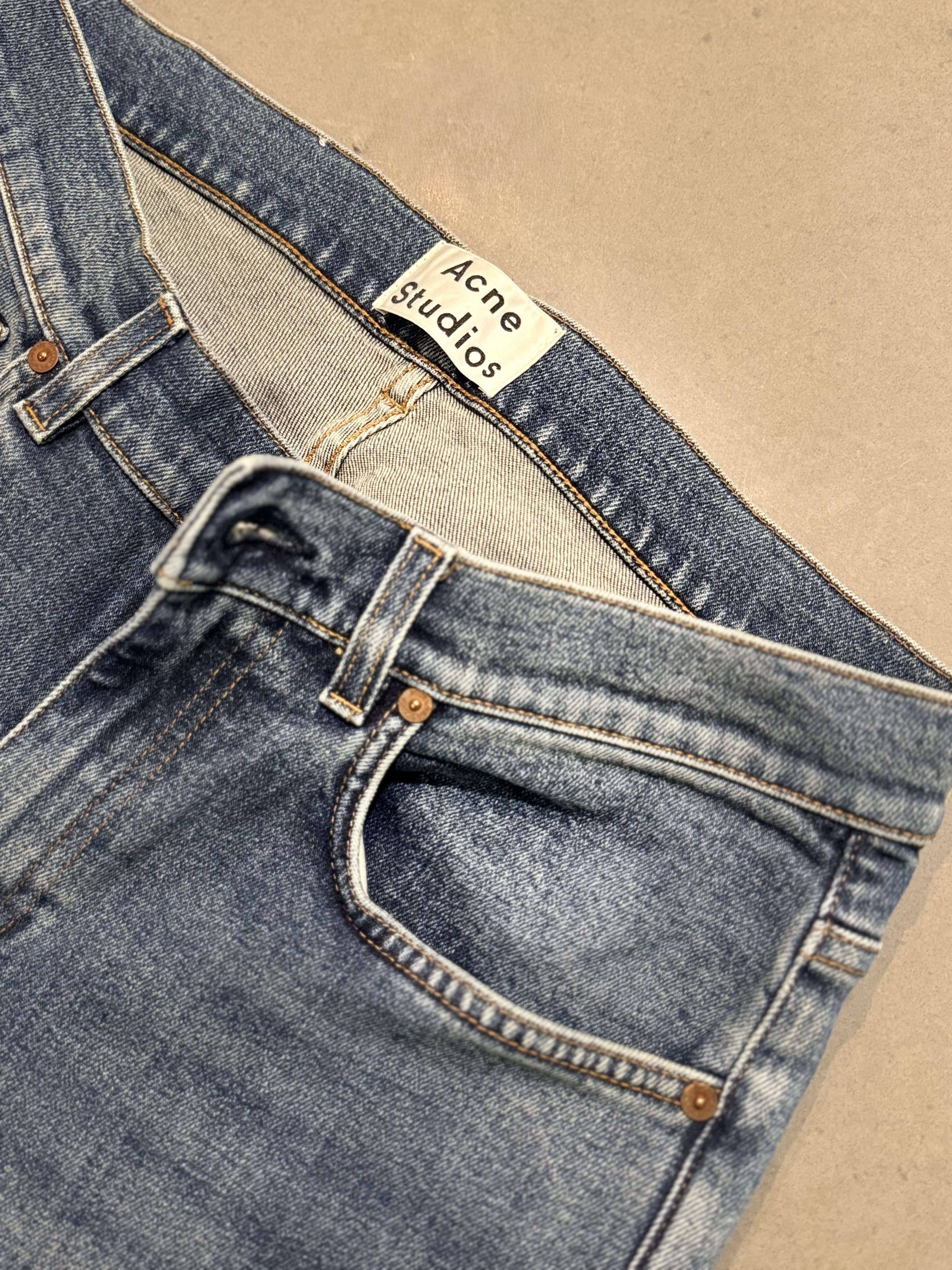 Acne Studios Acne Studios Indigo Washed Denim Size US 32 / EU 48 - 5 Thumbnail