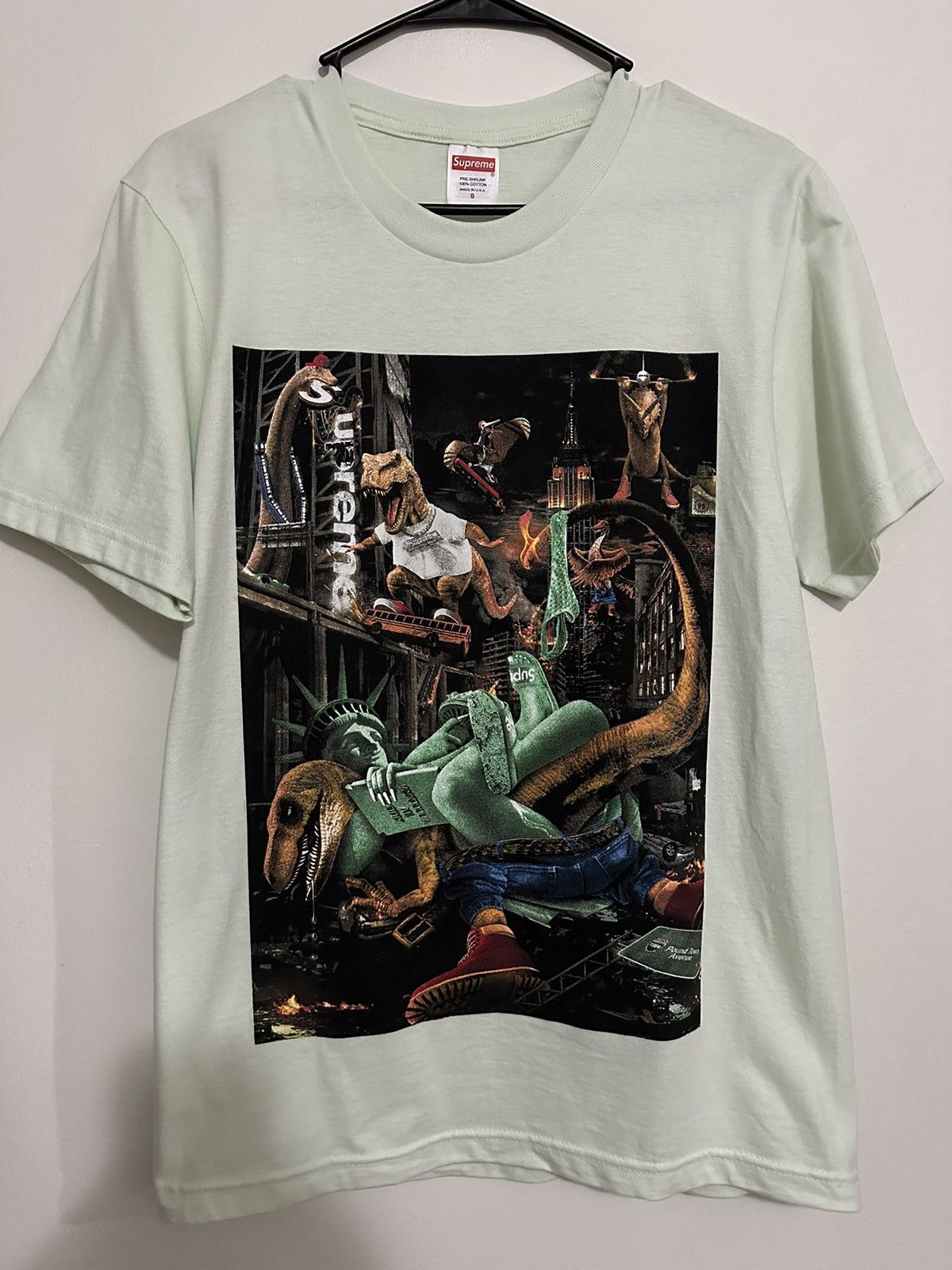 2022年ファッション福袋 Supreme T-Rex Tee 茶XL Tシャツ/カットソー