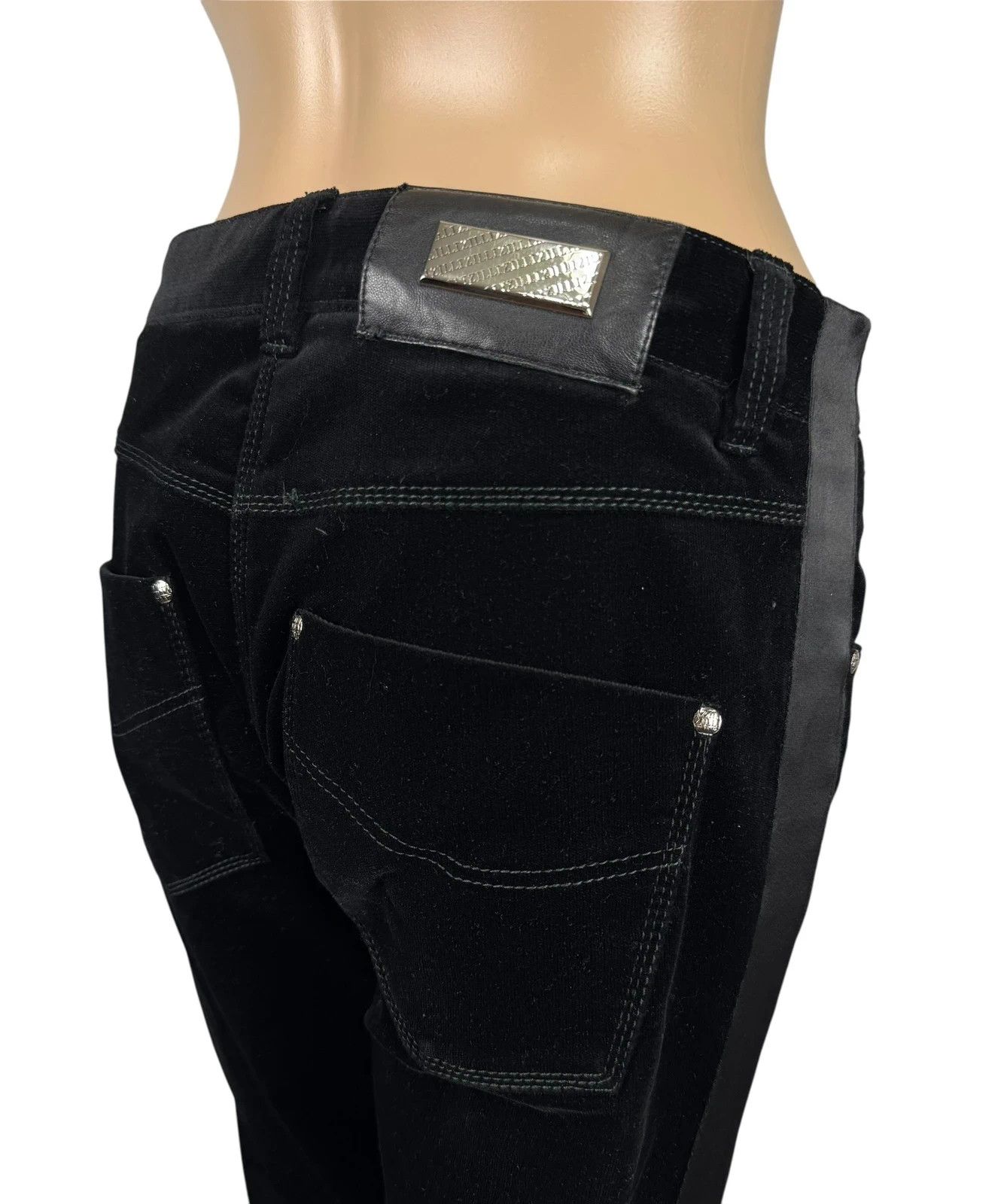 Zilli Zilli Womens Pants Velour size 40 Size 27" / US 4 / IT 40 - 8 Thumbnail