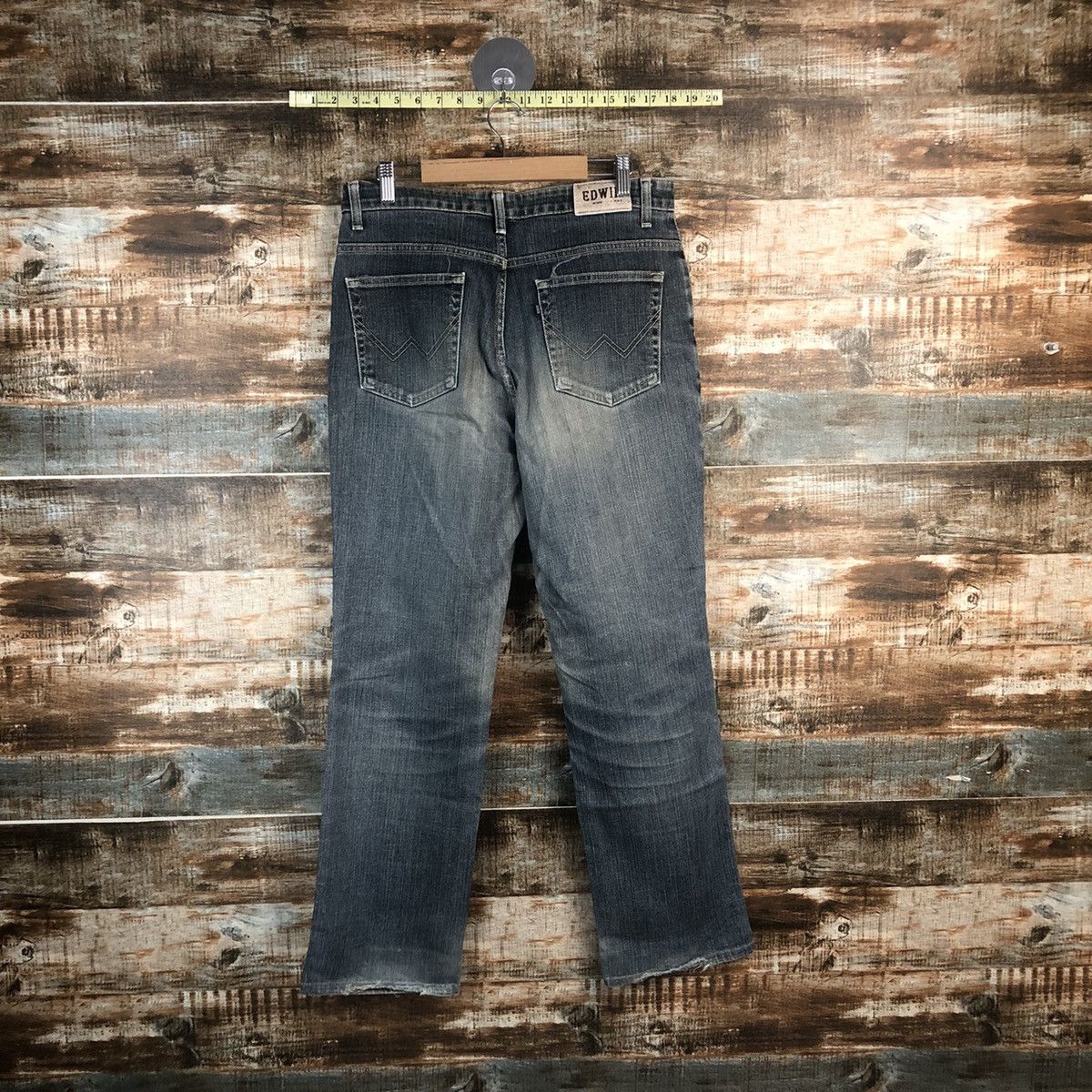 Edwin DL Edwin japan vintage jeans Blue Denim Pants #C268 Size US 33 - 12 Thumbnail