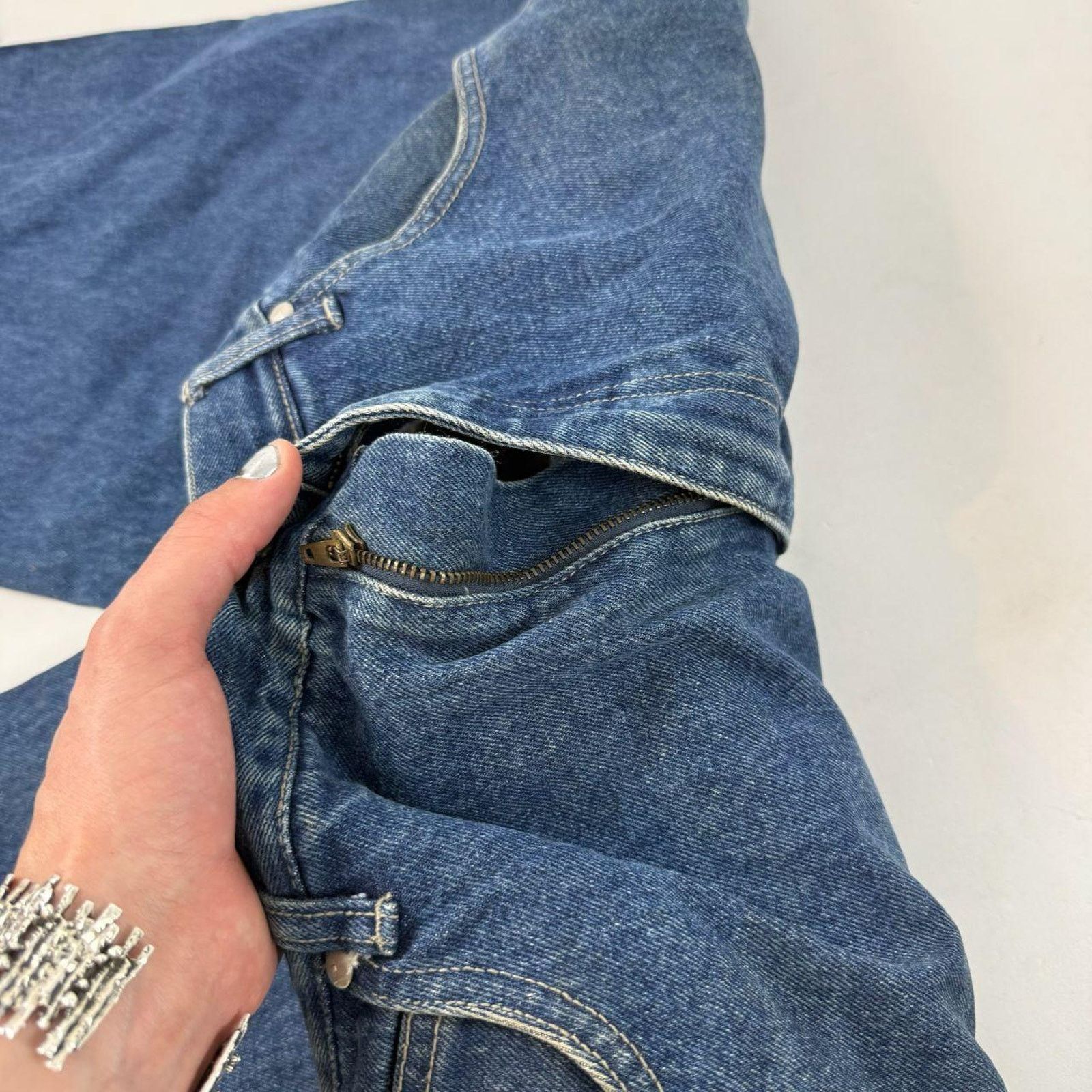 Ecko Unltd. × JNCO × Vintage Vintage y2k archive baggy wide leg skater embroidered jeans Size US 38 / EU 54 - 7 Thumbnail