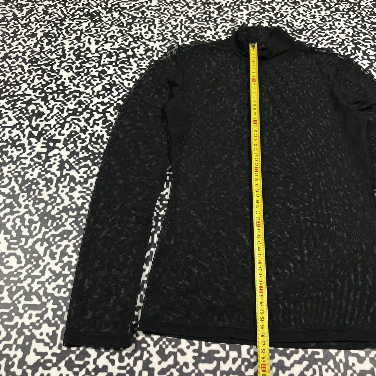 Japanese Brand Vintage Y2K Japanese Mesh Retro Style Longsleeve 90s Style Size S / US 4 / IT 40 - 12 Thumbnail