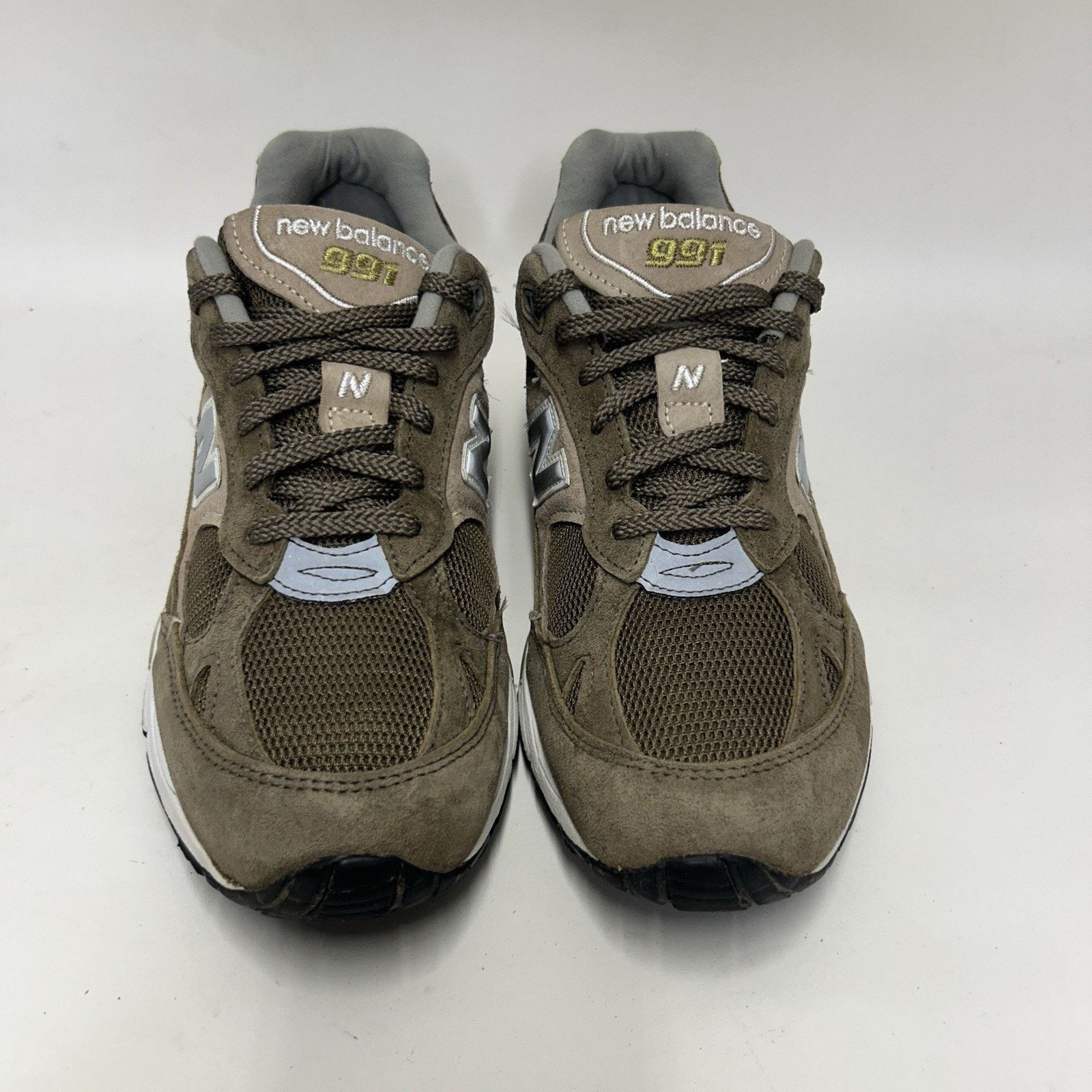New Balance New Balance 991 Made In England “Olive Brown Tan” M991OLB Size US 8.5 / EU 41-42 - 2 Thumbnail