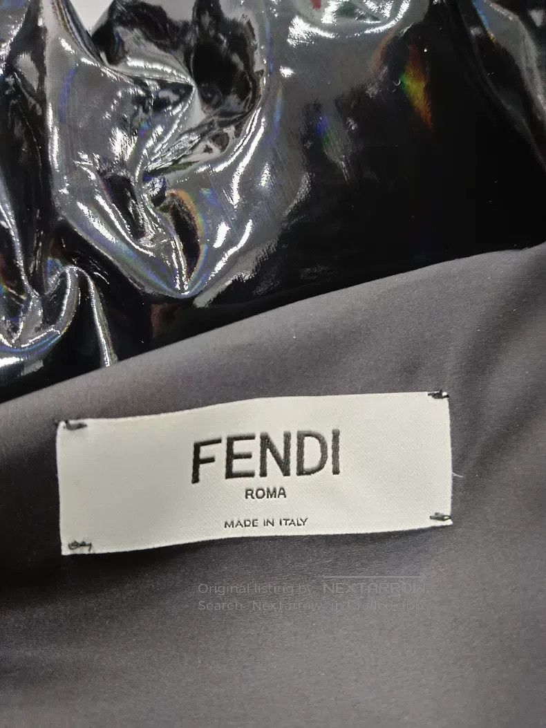 Fendi Fendi Ladies Logo Trimmed Laser Down Jacket Size XXS / US 00 / IT 34 - 3 Thumbnail
